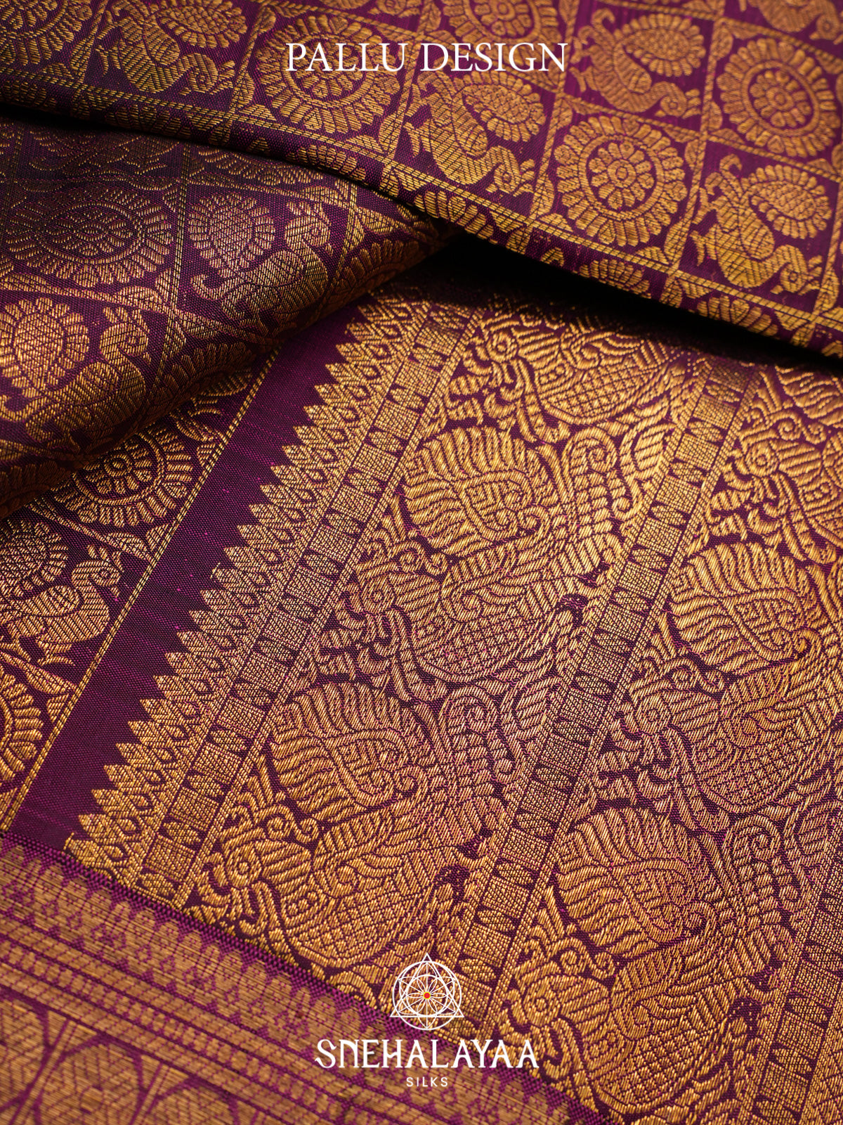 Meganta Kanjivaram Silk Saree