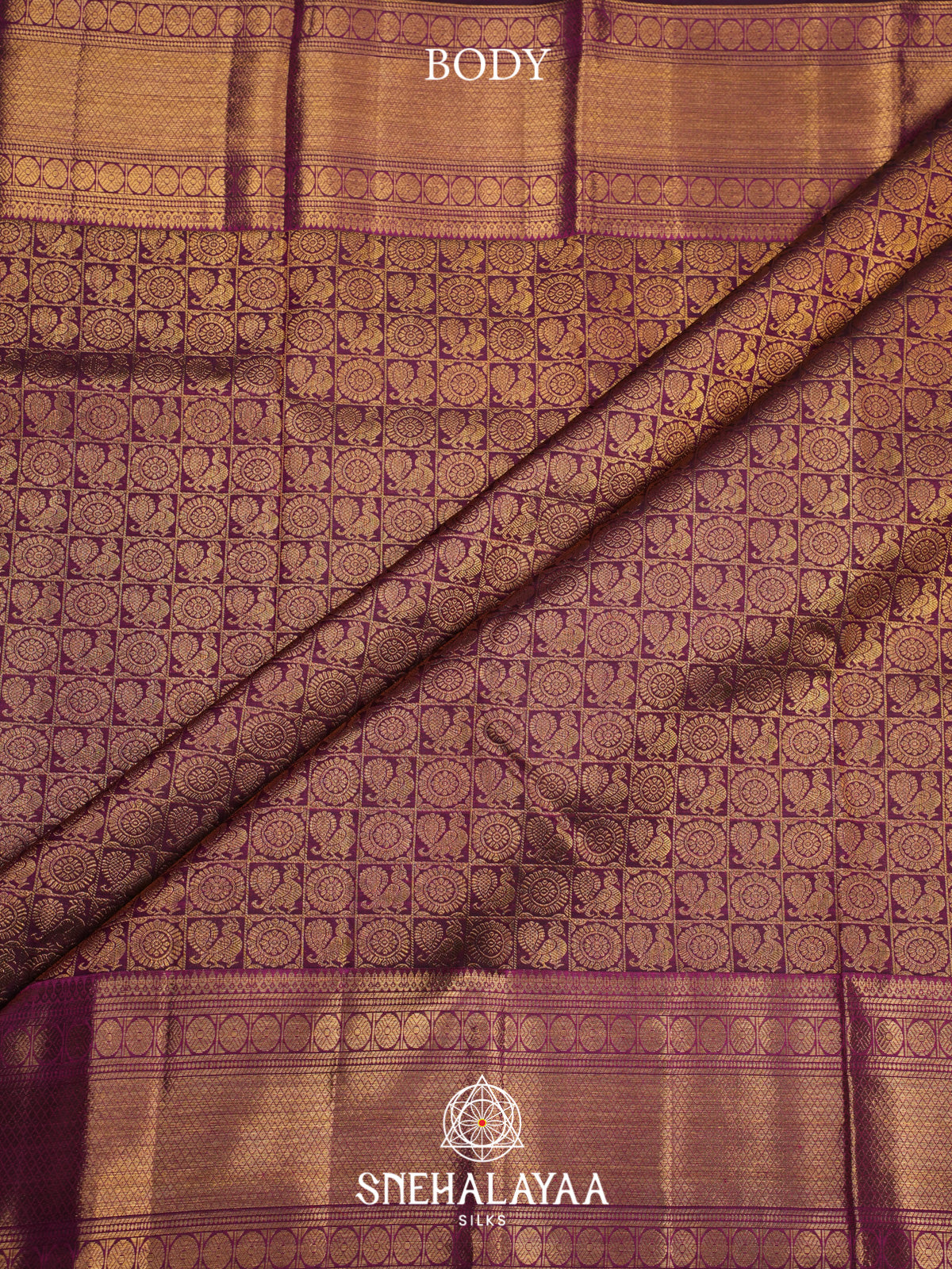 Meganta Kanjivaram Silk Saree
