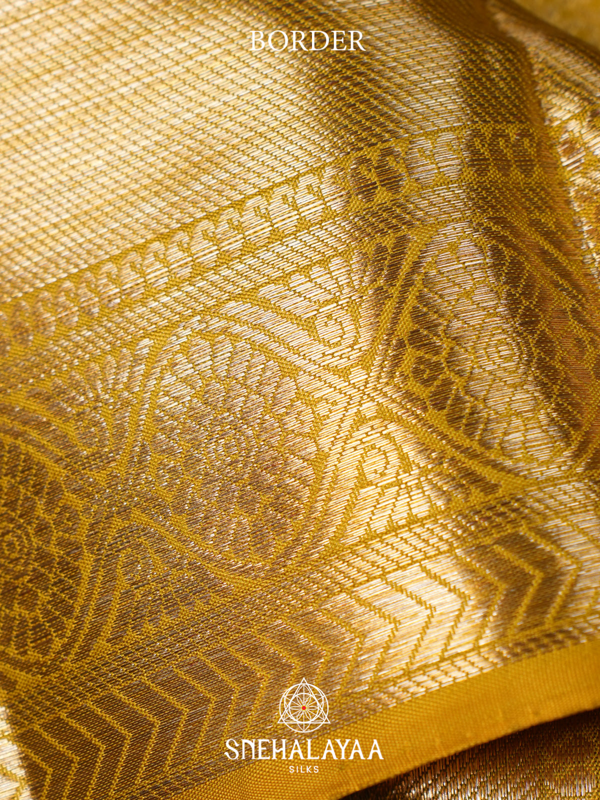 Lemon Yellow Kanjivaram Silk Saree