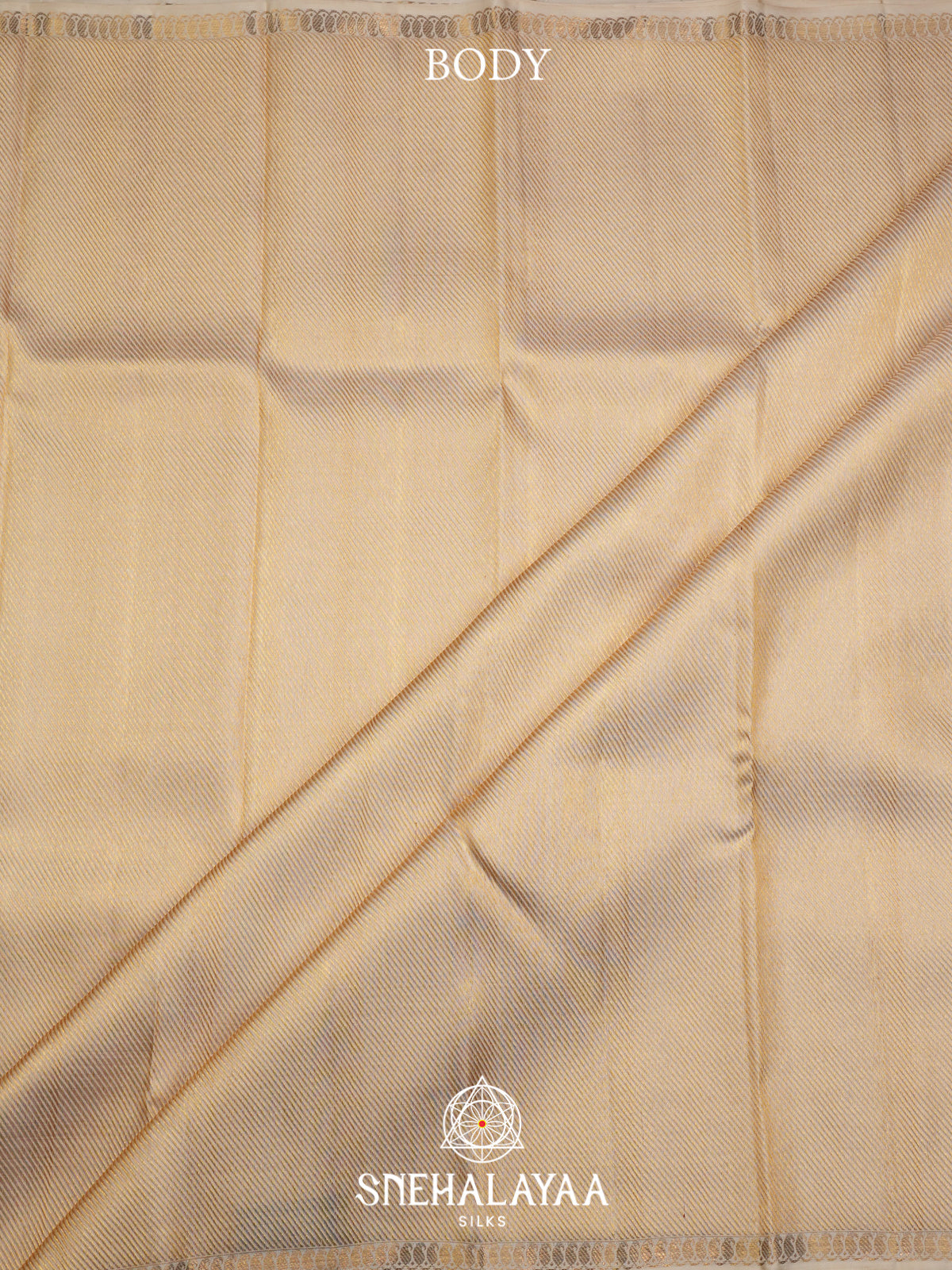 Pale Yellow Kanjivaram Silk Saree