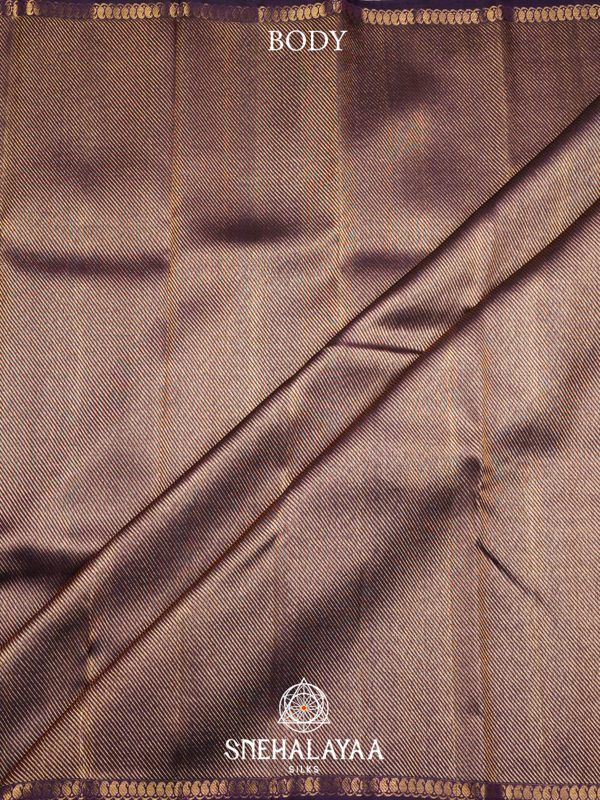 Purple Kanjivaram Silk Saree