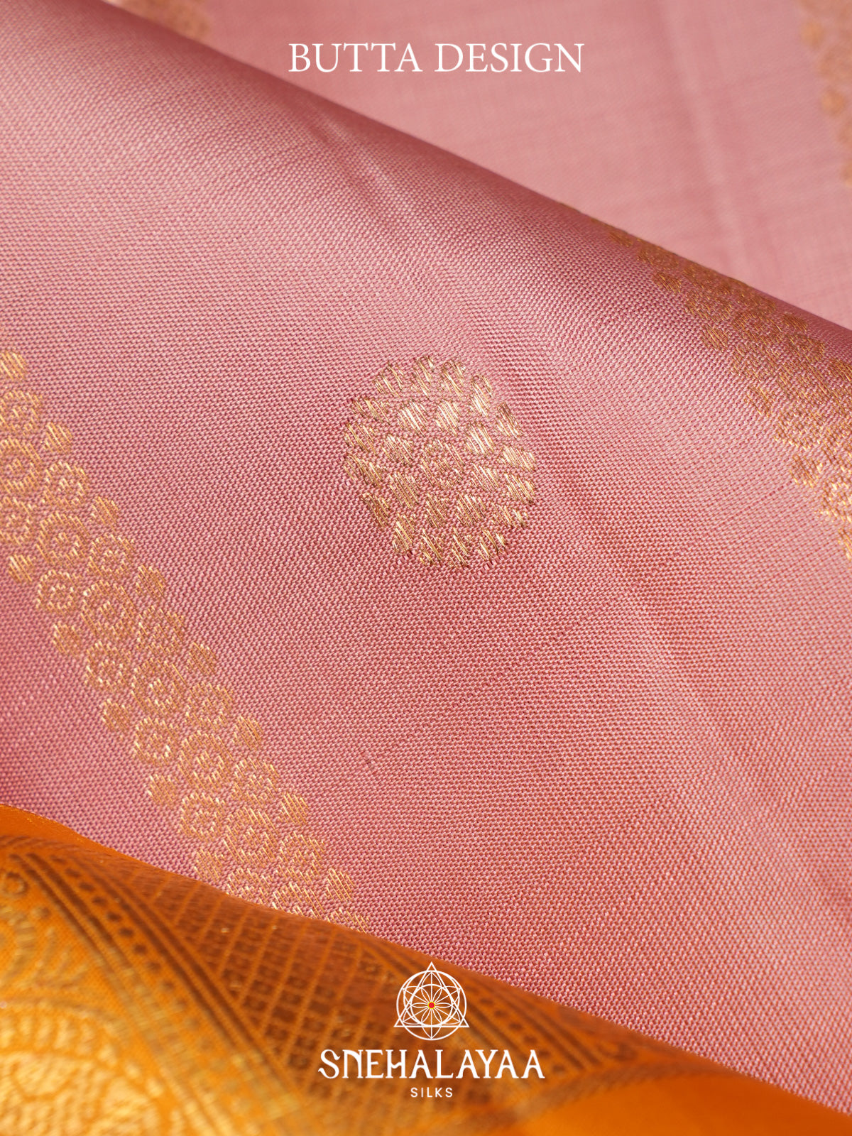 Baby Pink Kanjivaram Silk Saree