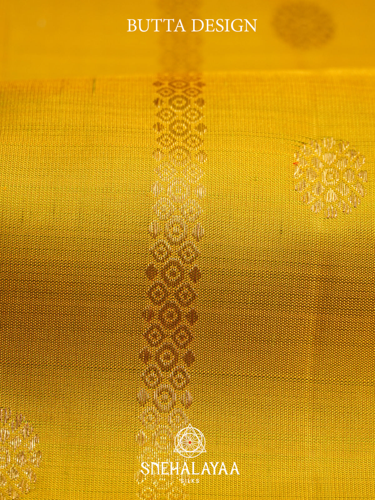 Mango Yellow Kanjivaram Silk Saree