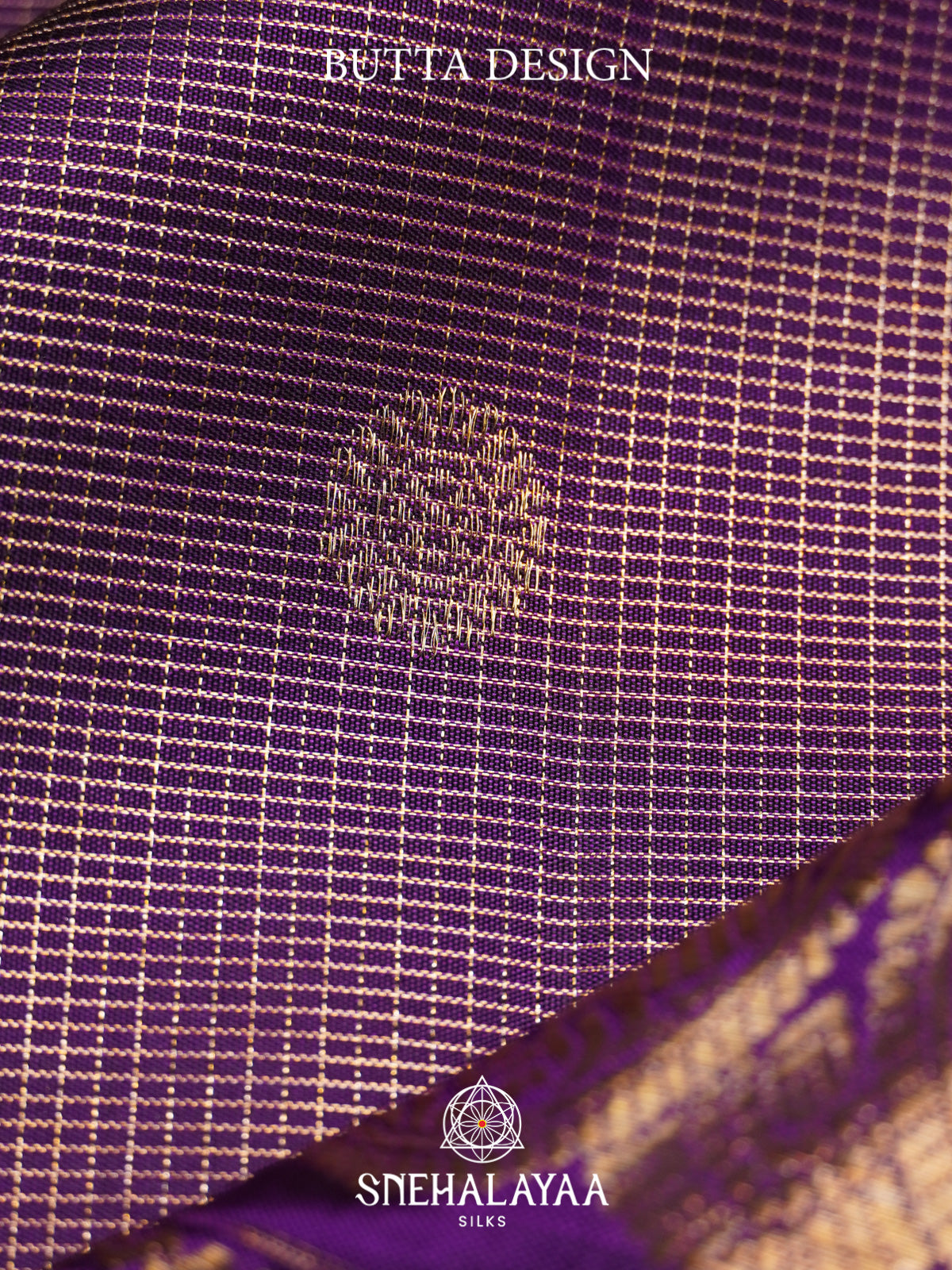 Purple Kanjivaram Silk Saree
