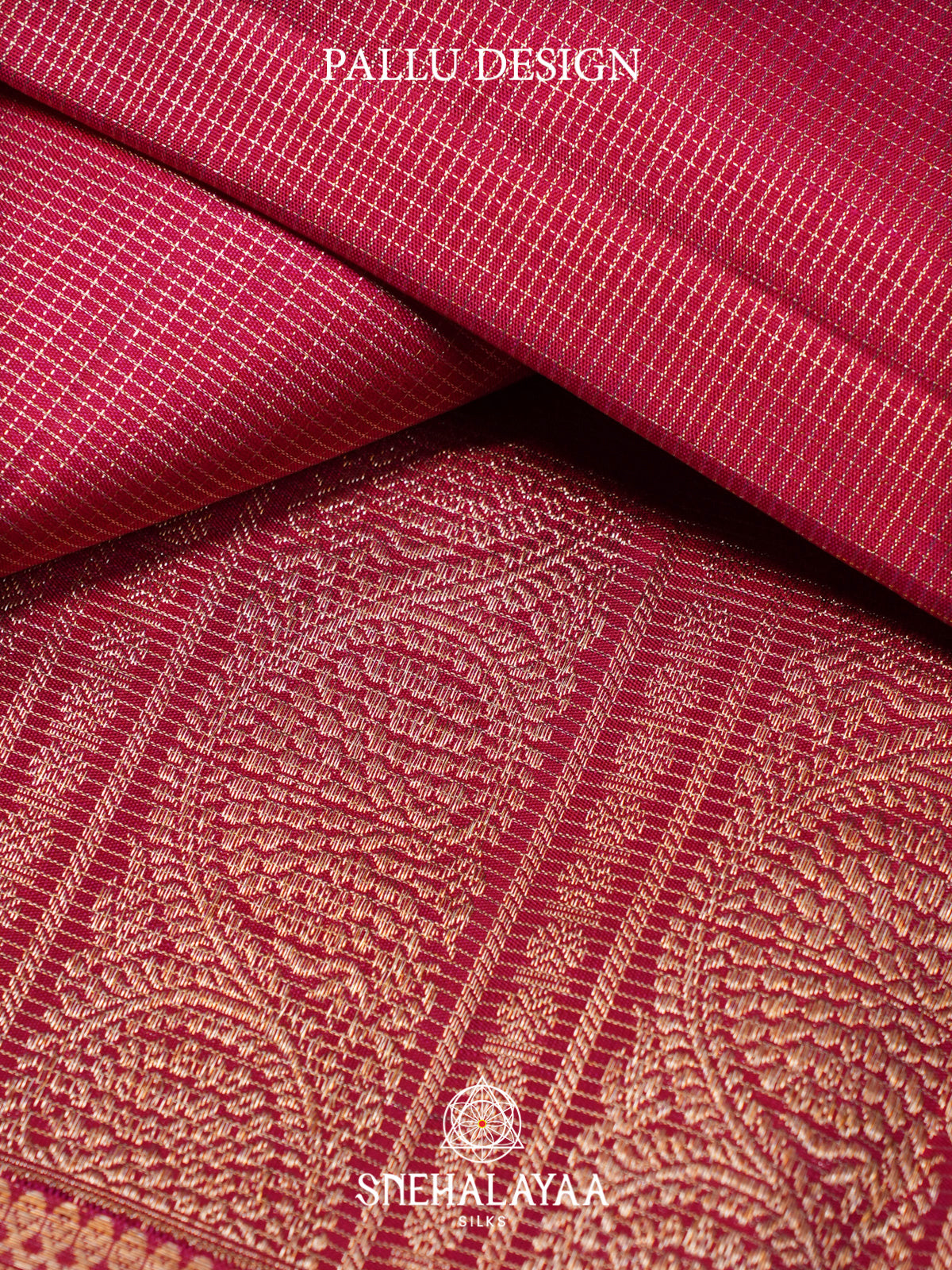 Pink Kanjivaram Silk Saree