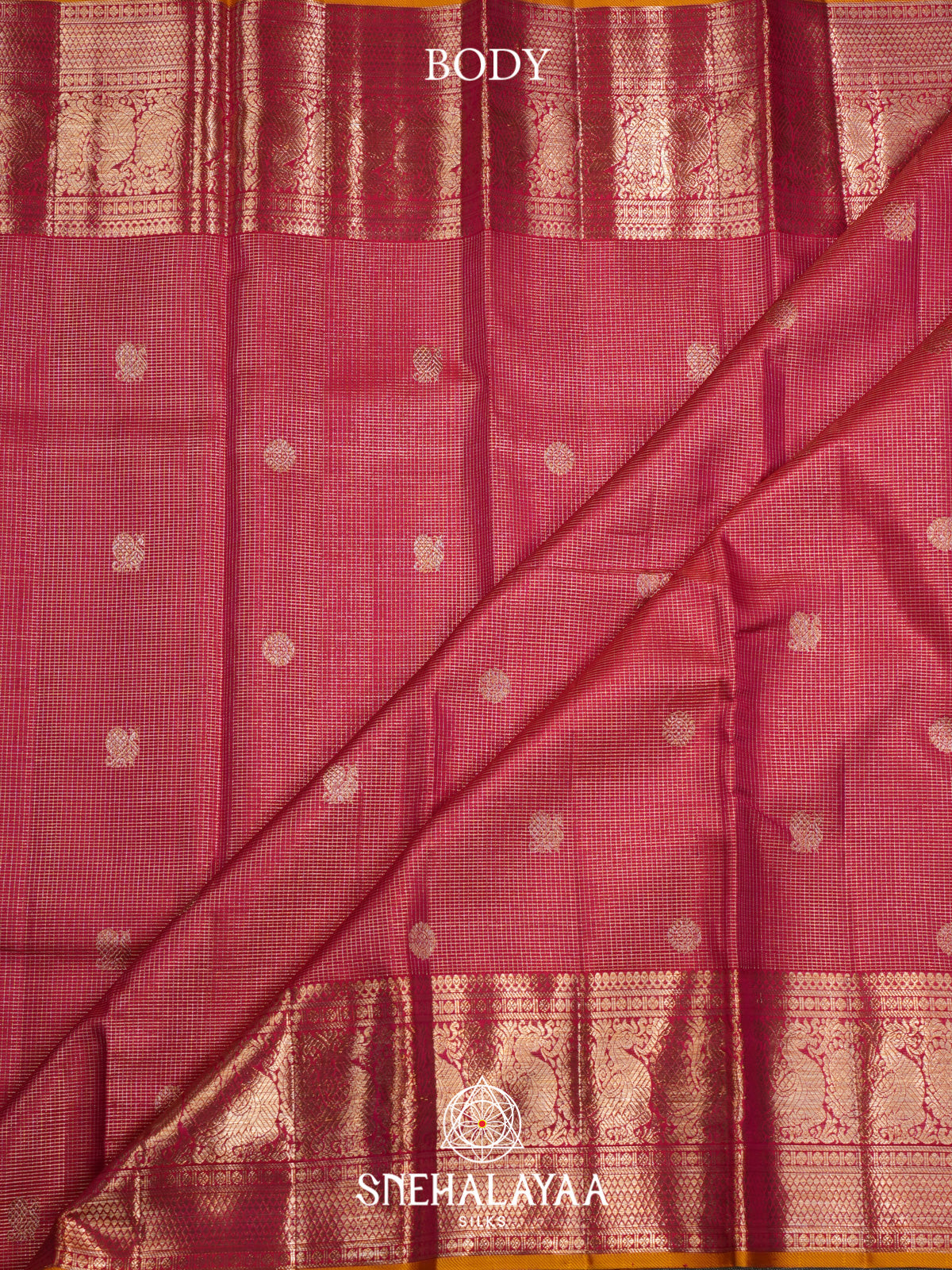 Pink Kanjivaram Silk Saree