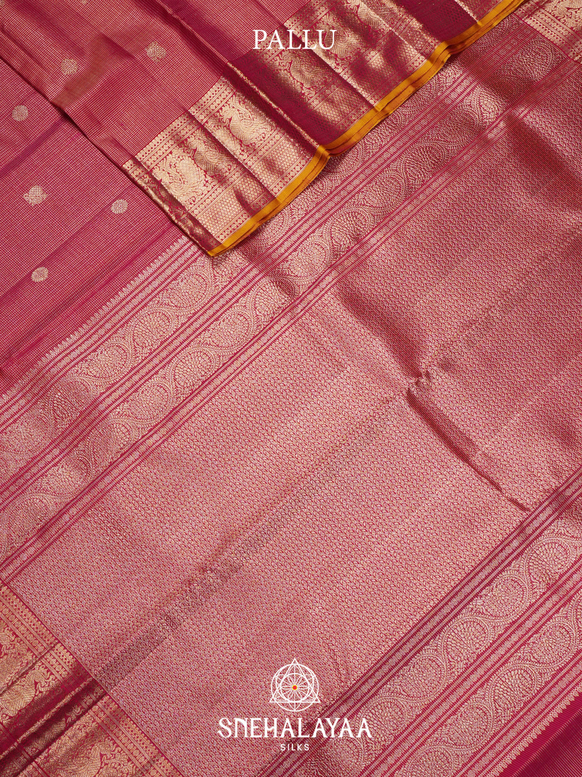 Pink Kanjivaram Silk Saree