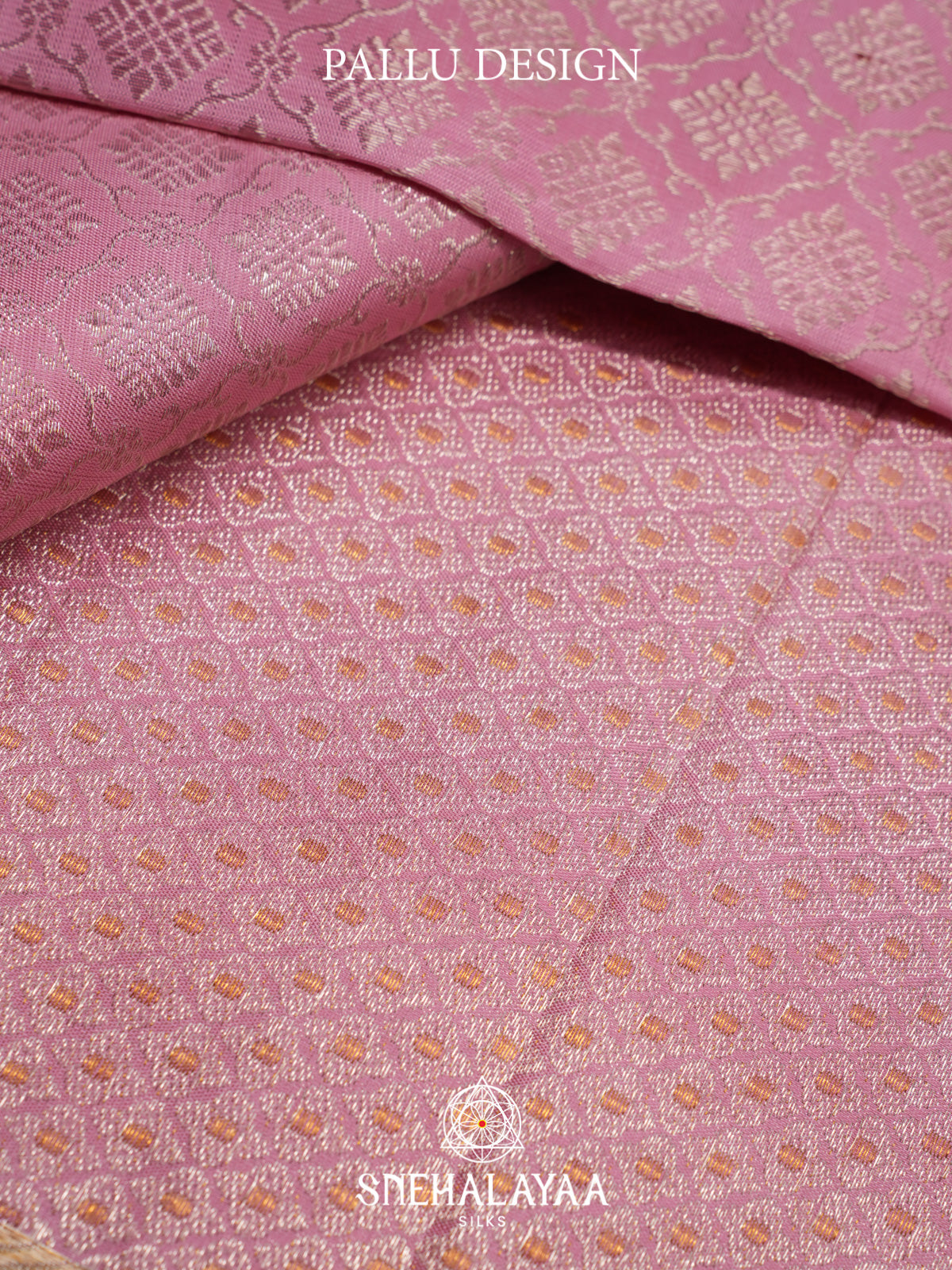 Pink Kanjivaram Silk Saree