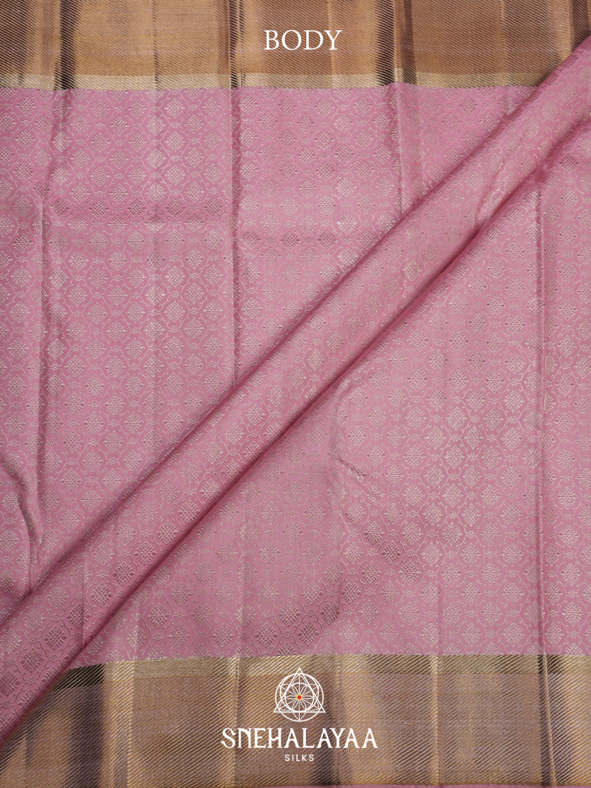 Pink Kanjivaram Silk Saree