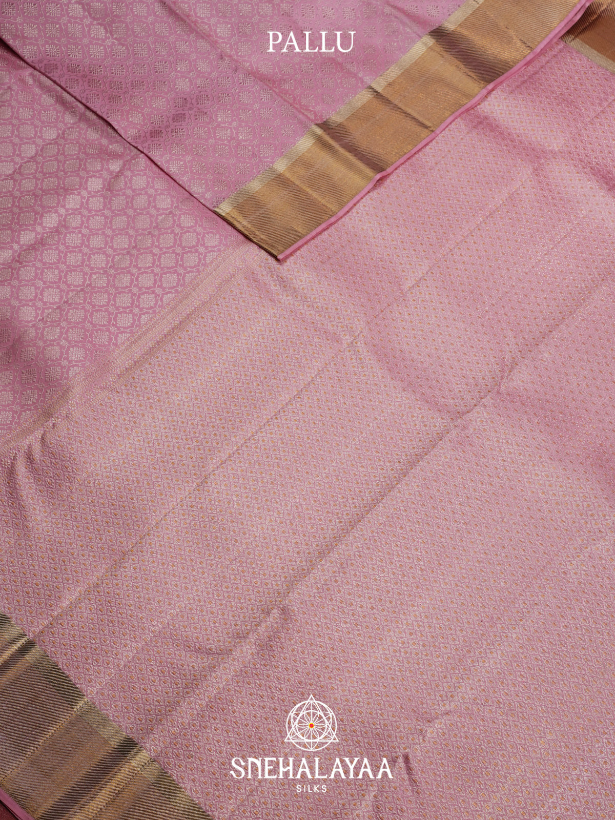 Pink Kanjivaram Silk Saree