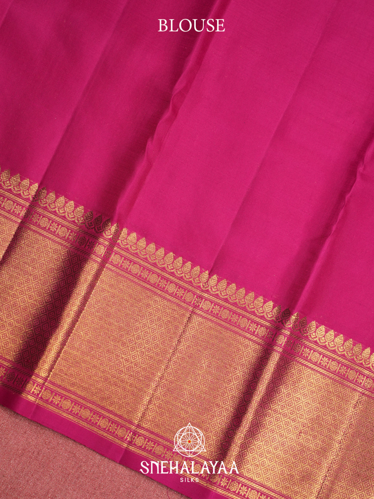Copper Brown Kanjivaram Silk Saree