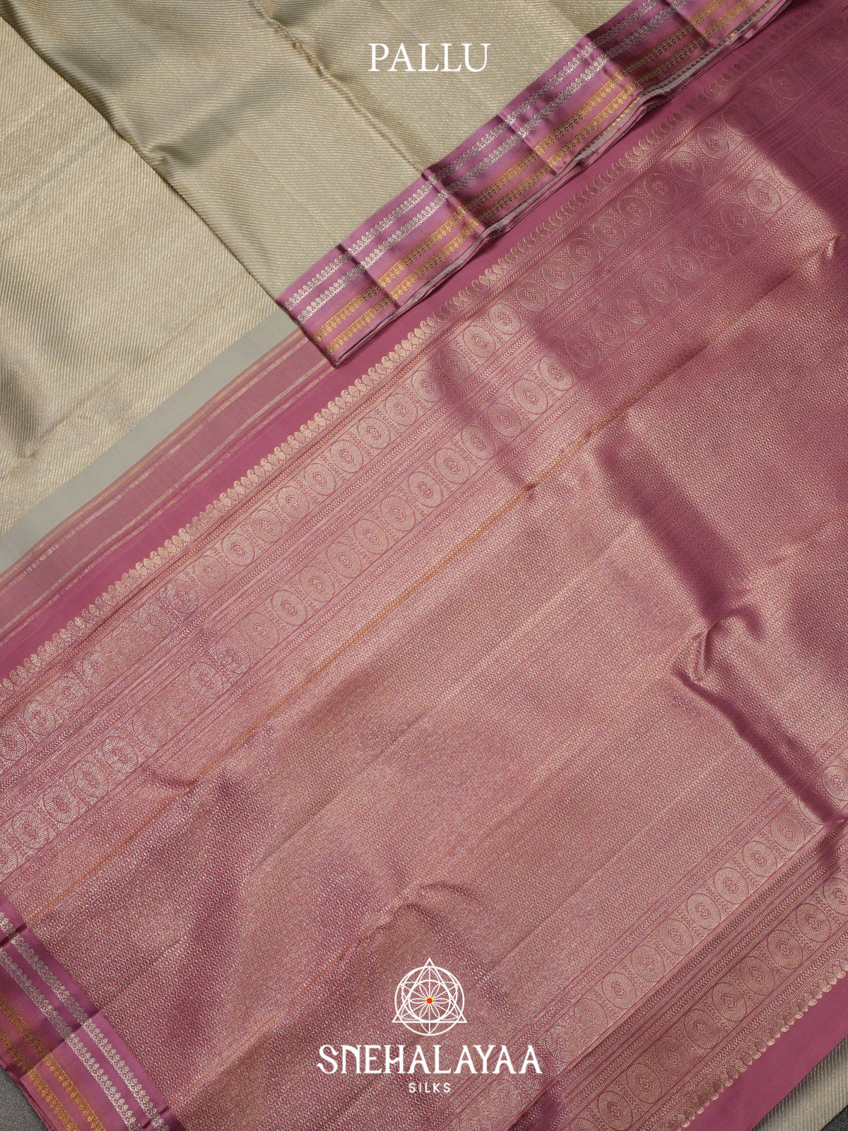 Pista Green Kanjivaram Silk Saree
