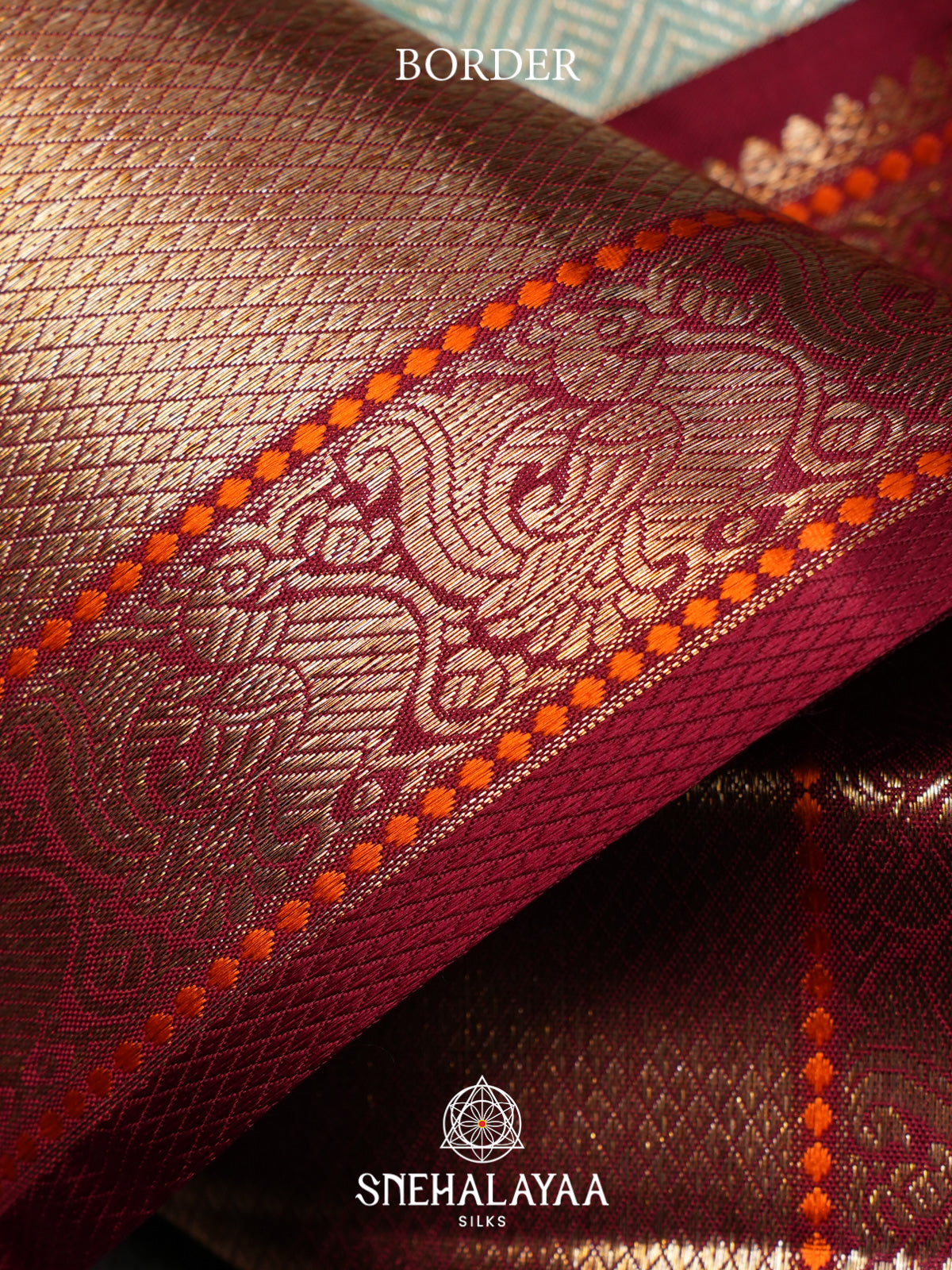 Mint Green Kanjivaram Silk Saree