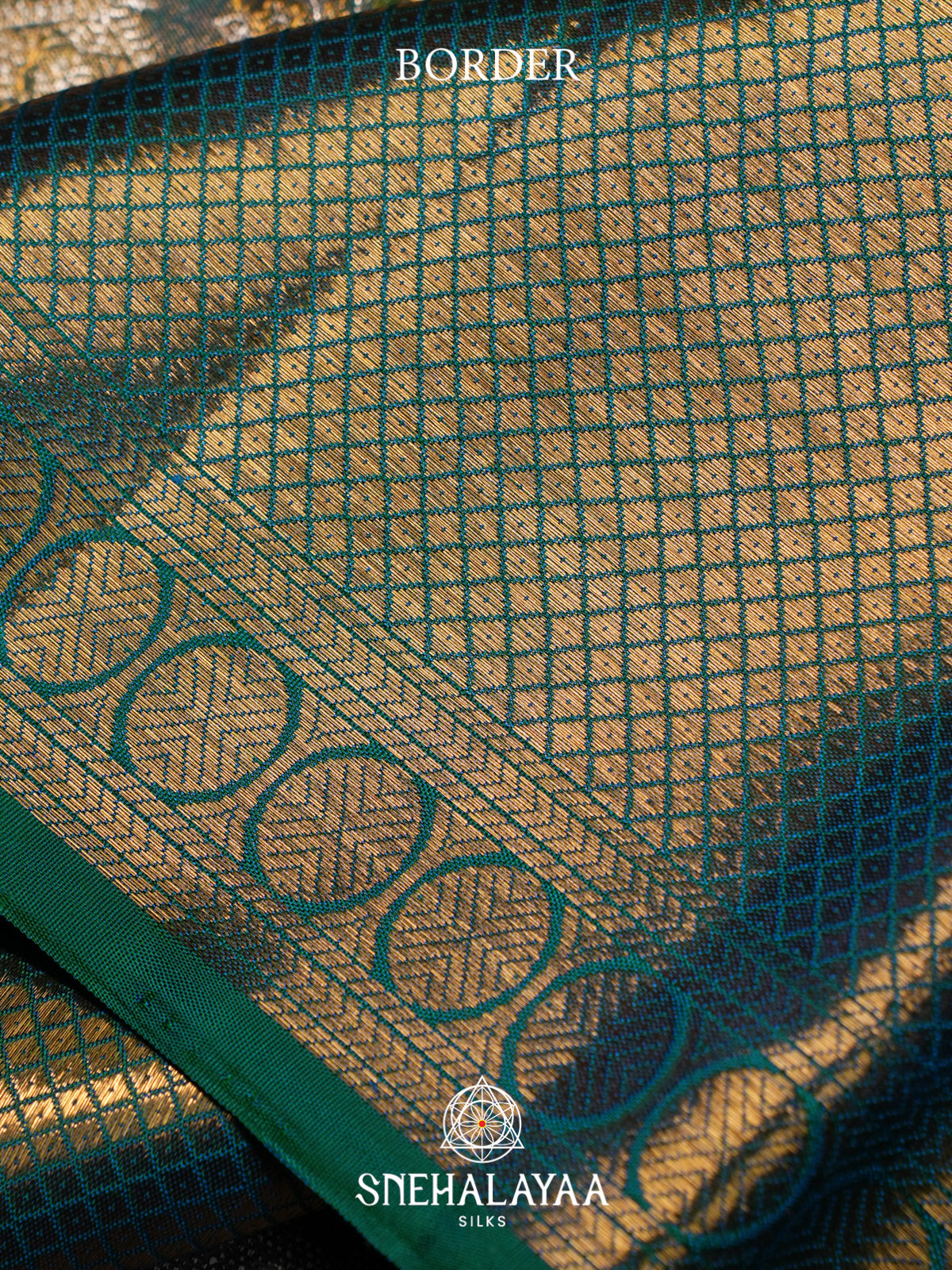 Sage Green Kanjivaram Silk Saree