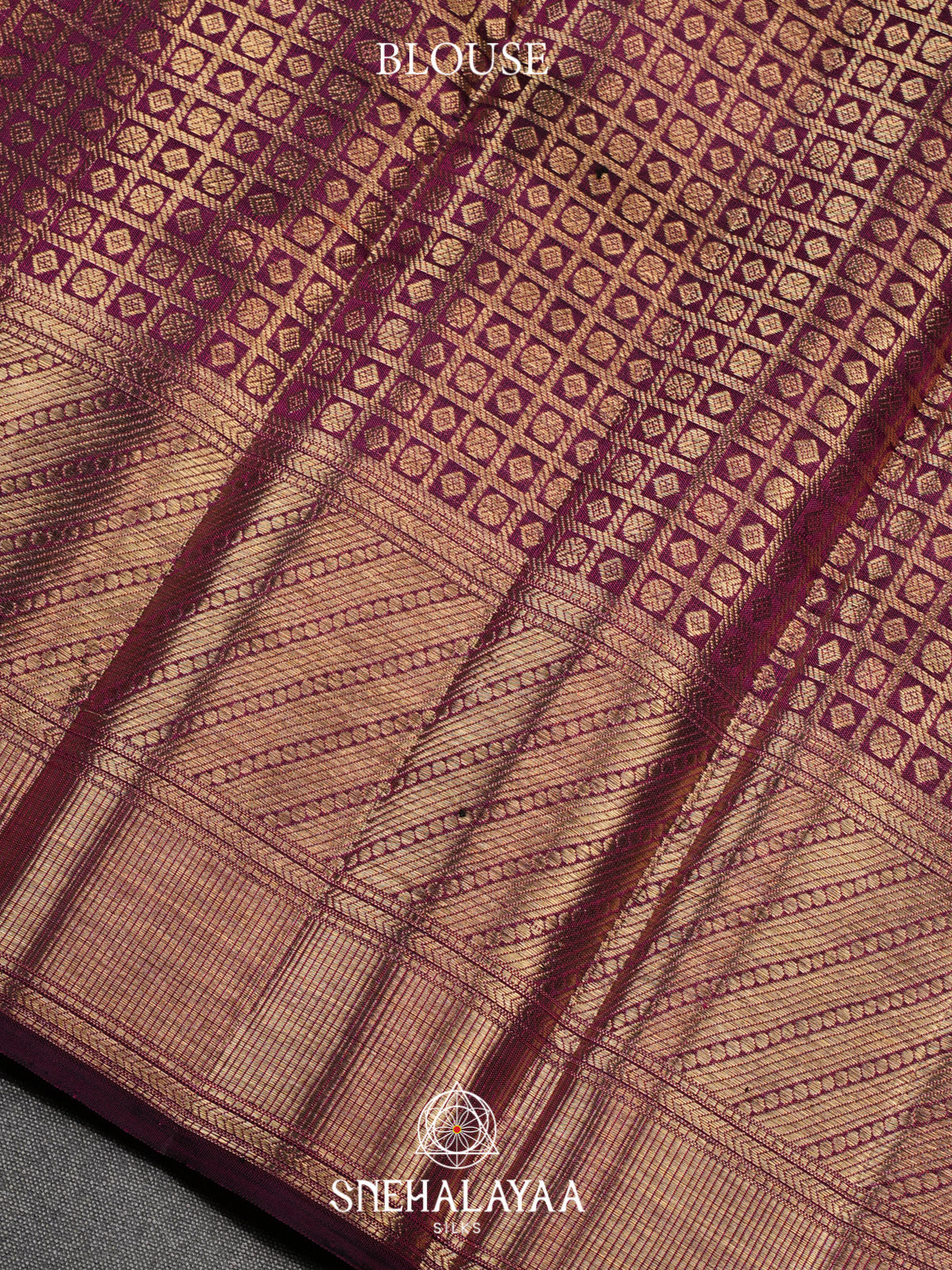 Meganta Kanjivaram Silk Saree