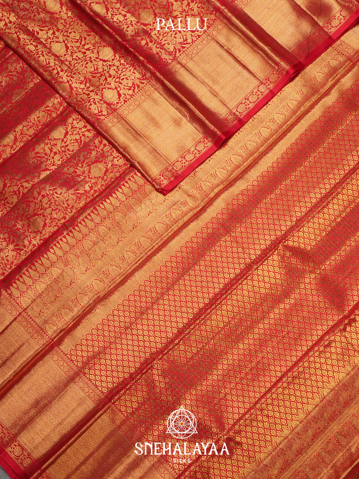 Red Kanjivaram Silk Saree
