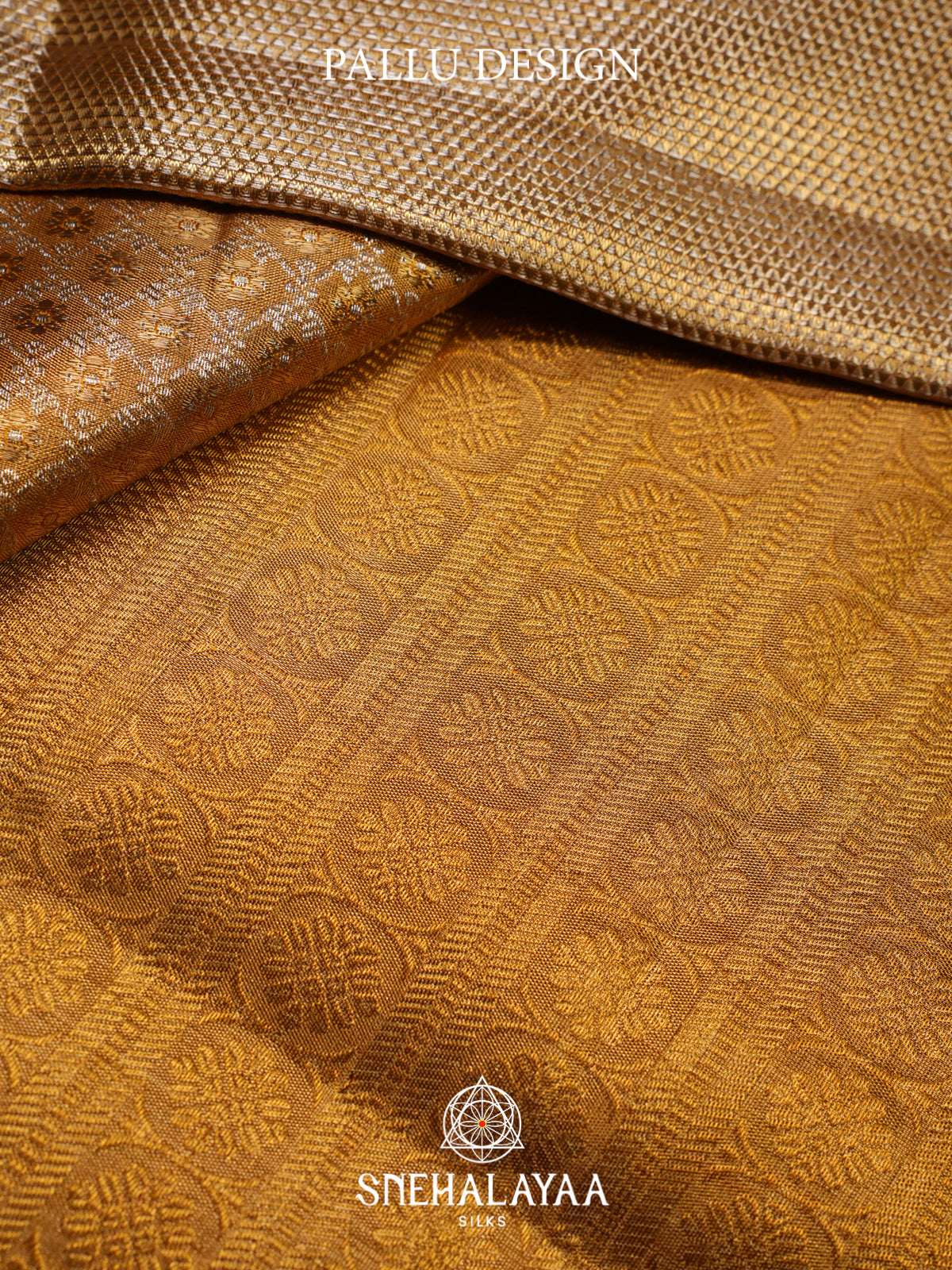 Yellow Kanjivaram Silk Saree