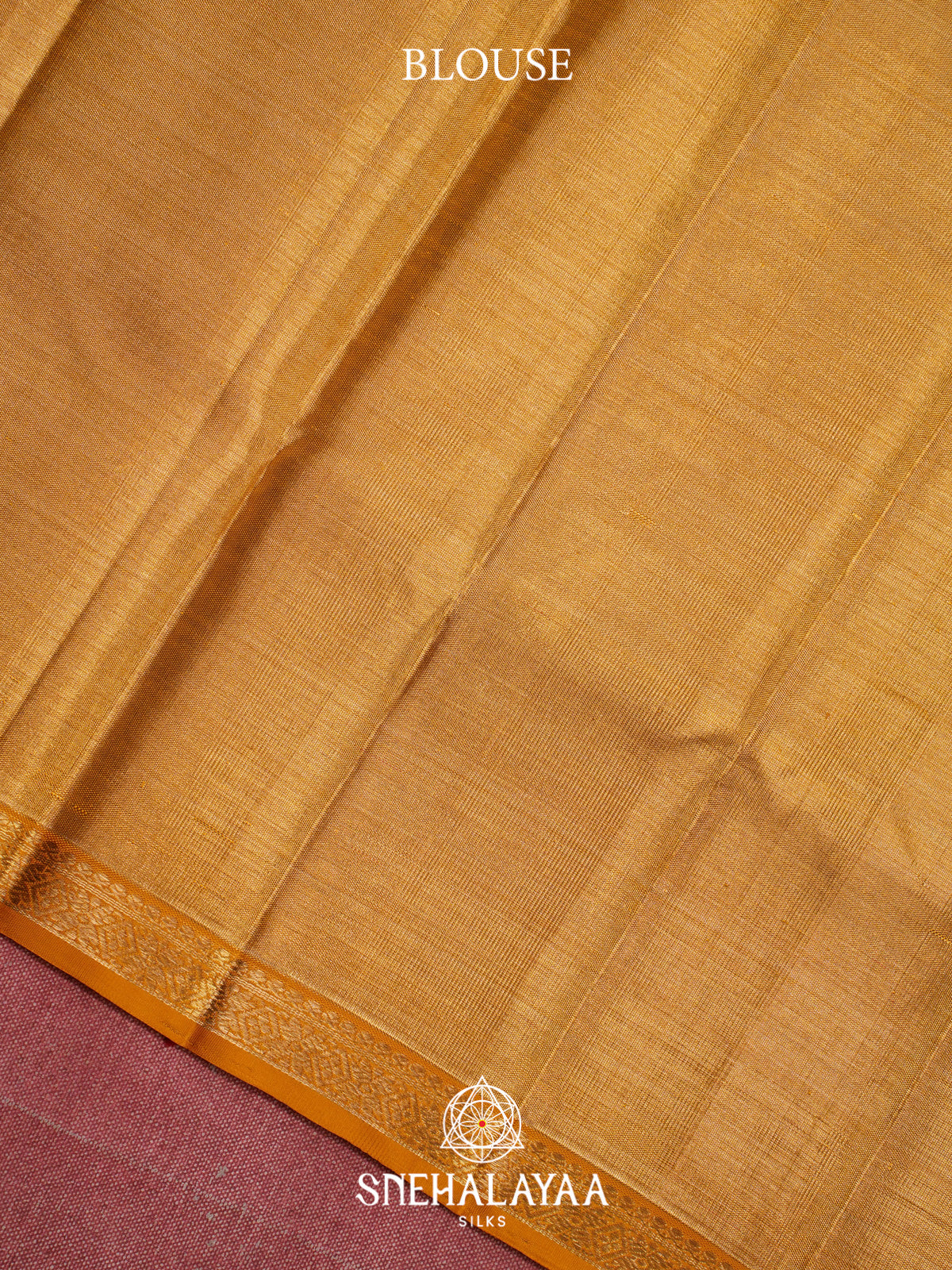 Yellow Kanjivaram Silk Saree