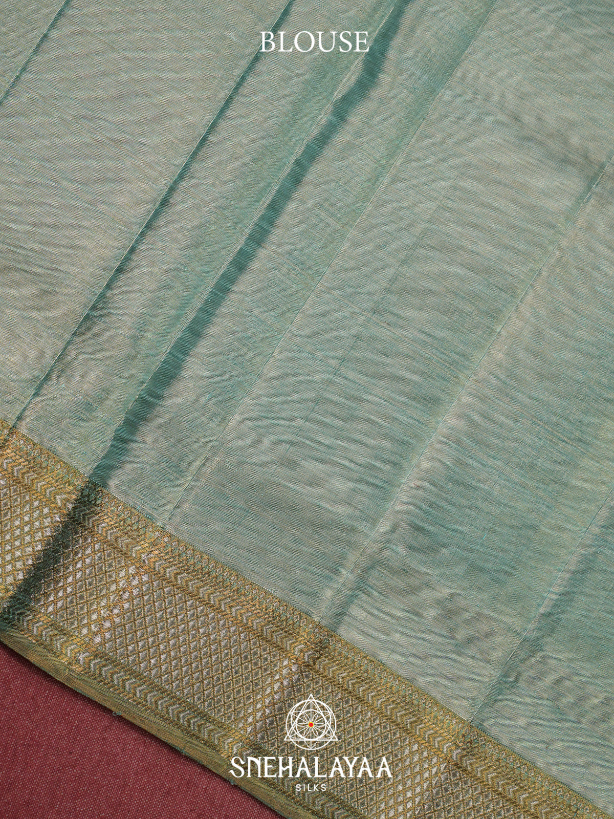 Mint Green Kanjivaram Silk Saree