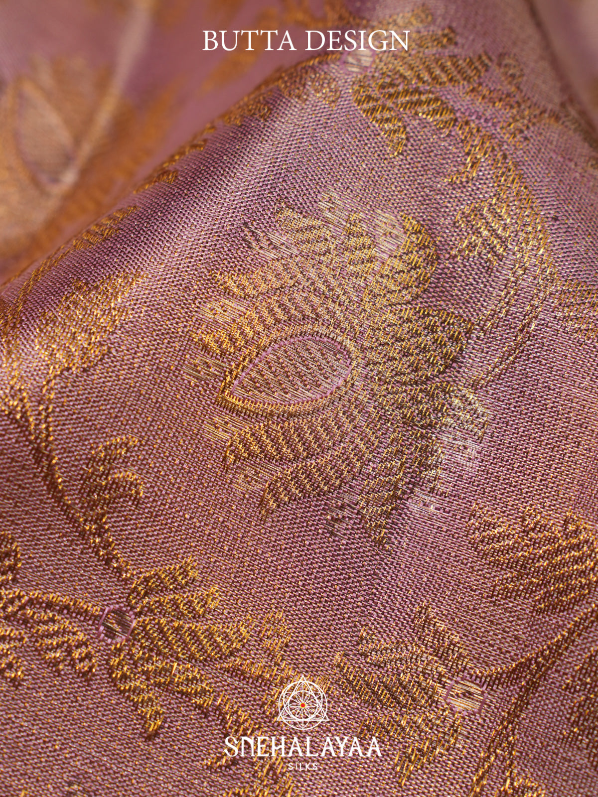 Rose Pink Kanjivaram Silk Saree