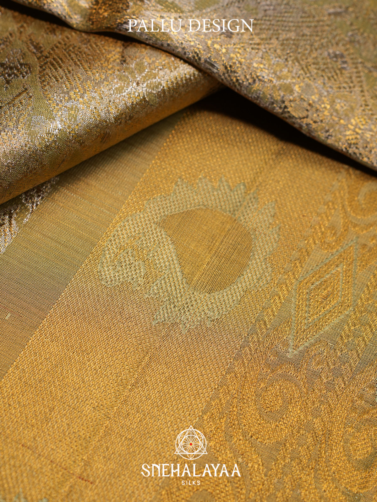 Pale Green Kanjivaram Silk Saree