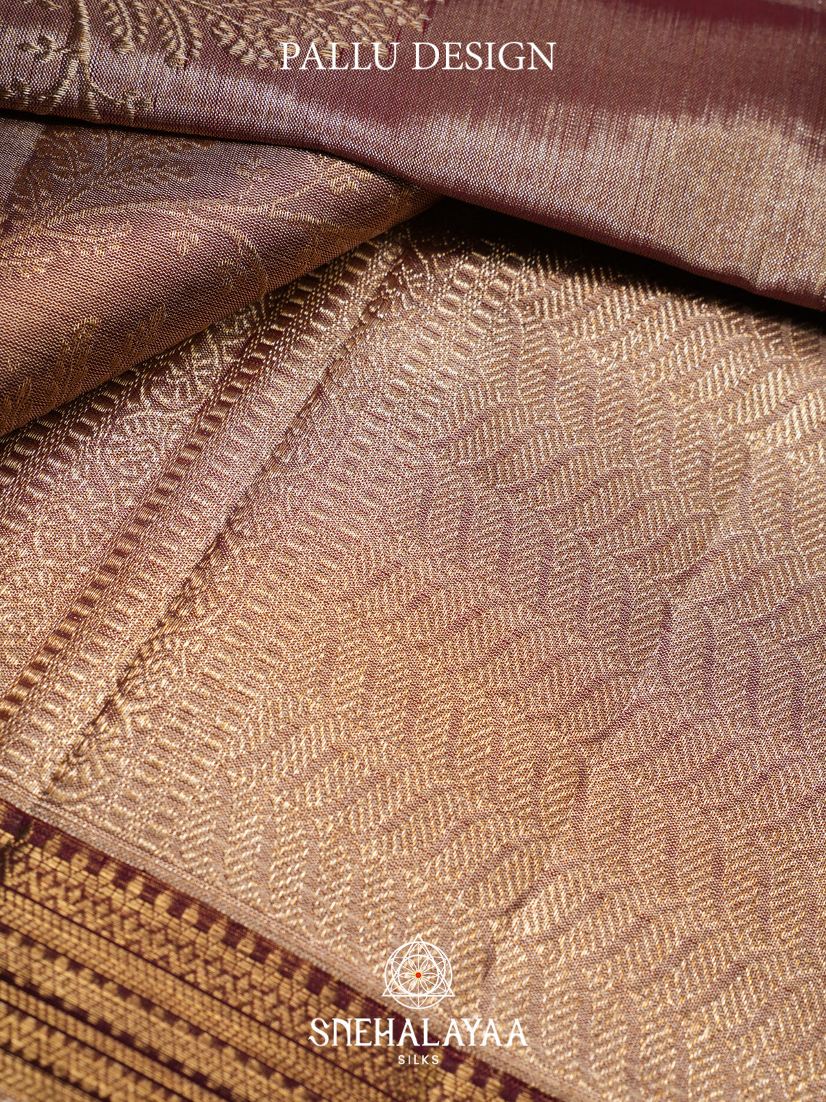 Brown Kanjivaram Silk Saree