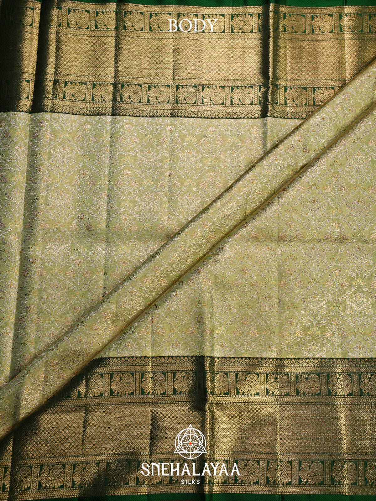Green Kanjivaram Silk Saree