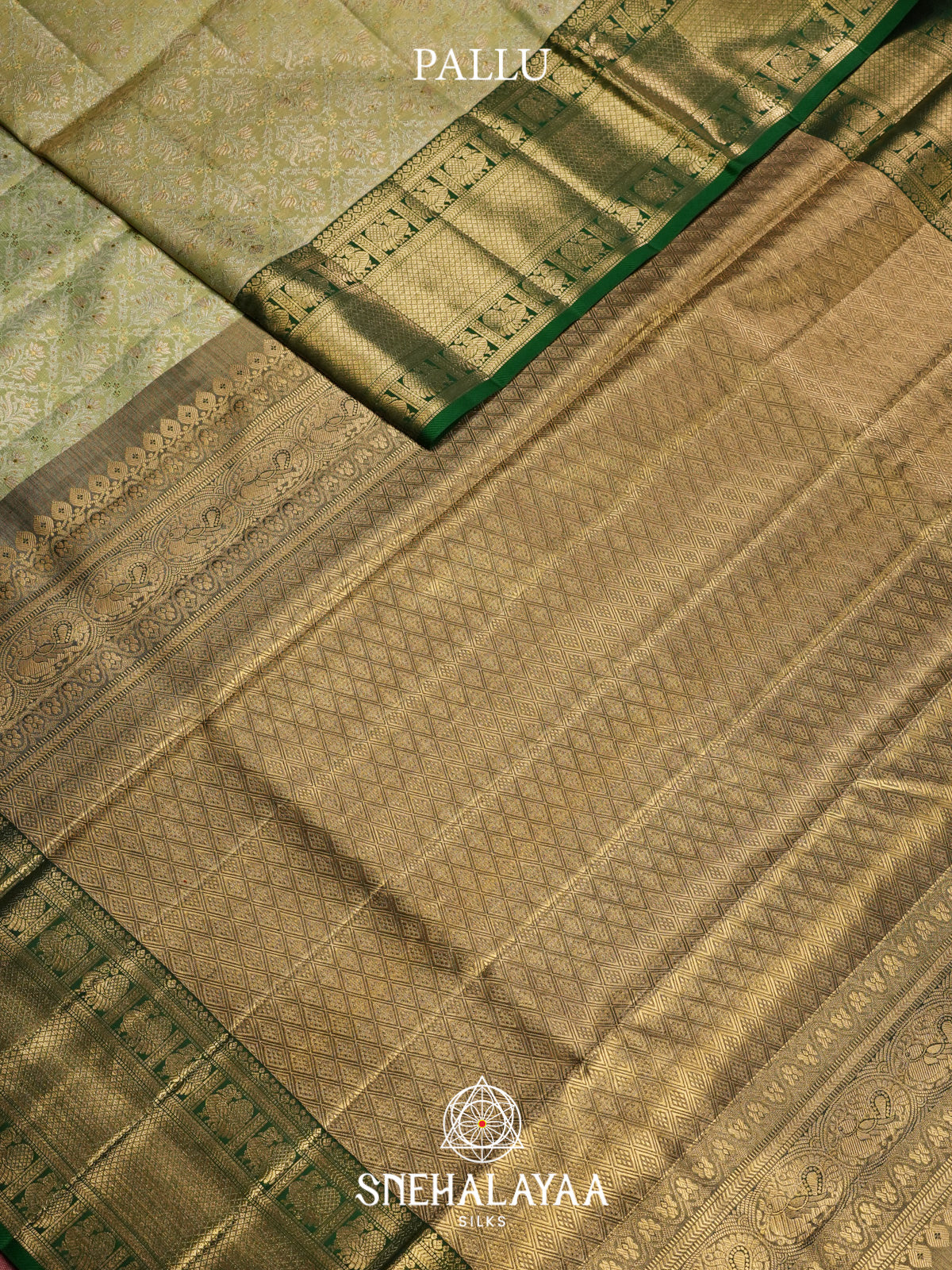 Green Kanjivaram Silk Saree