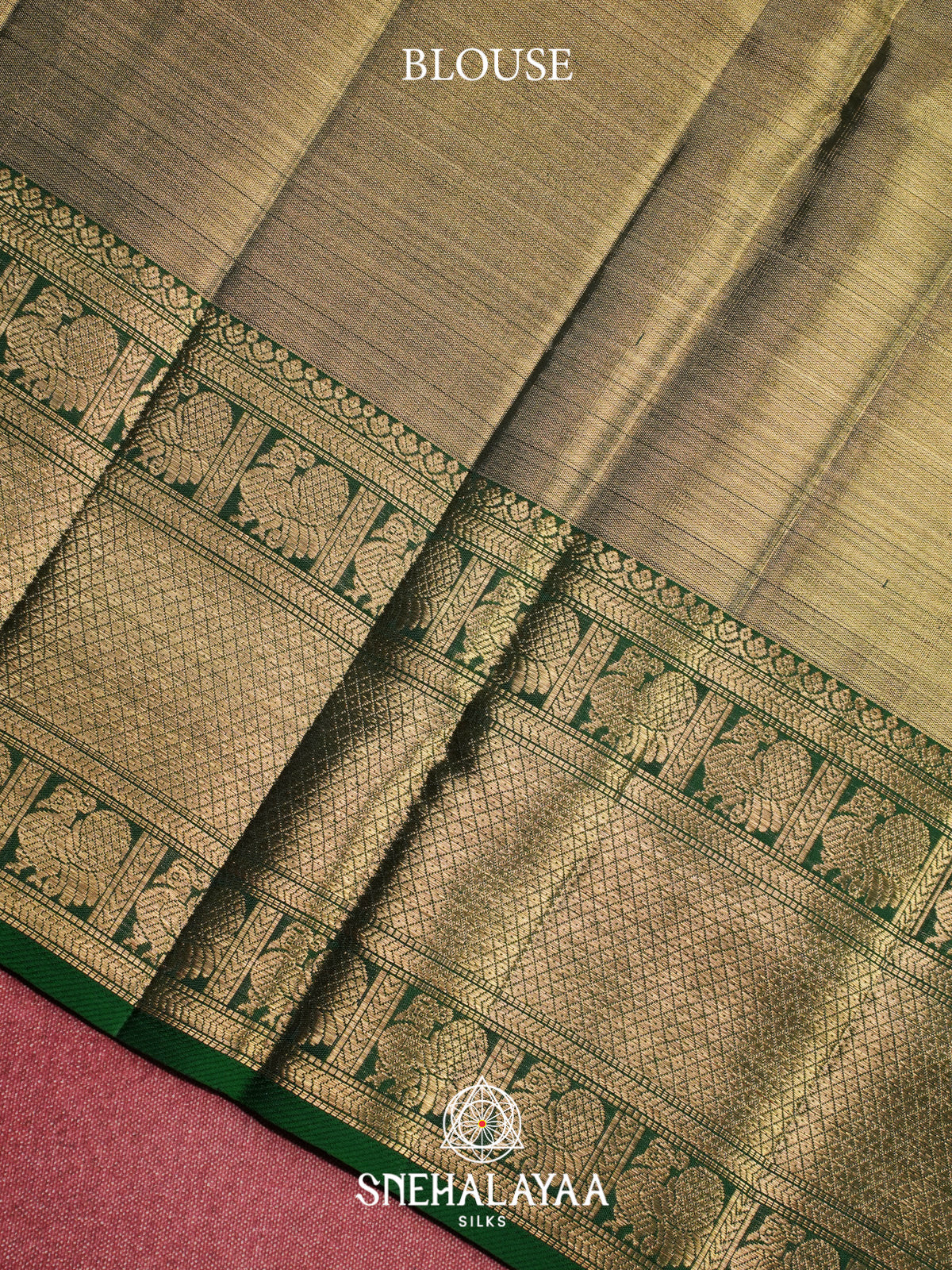 Green Kanjivaram Silk Saree