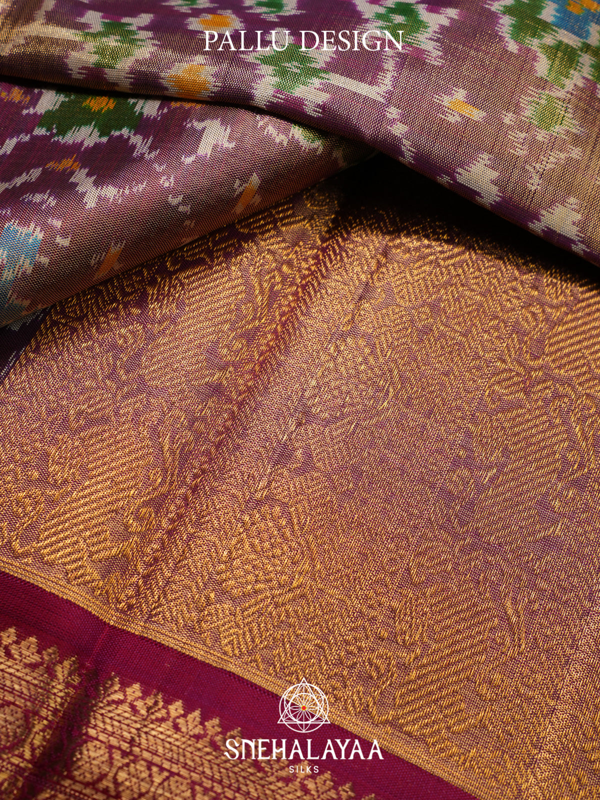 Khaki Brown Kanjivaram Silk Saree