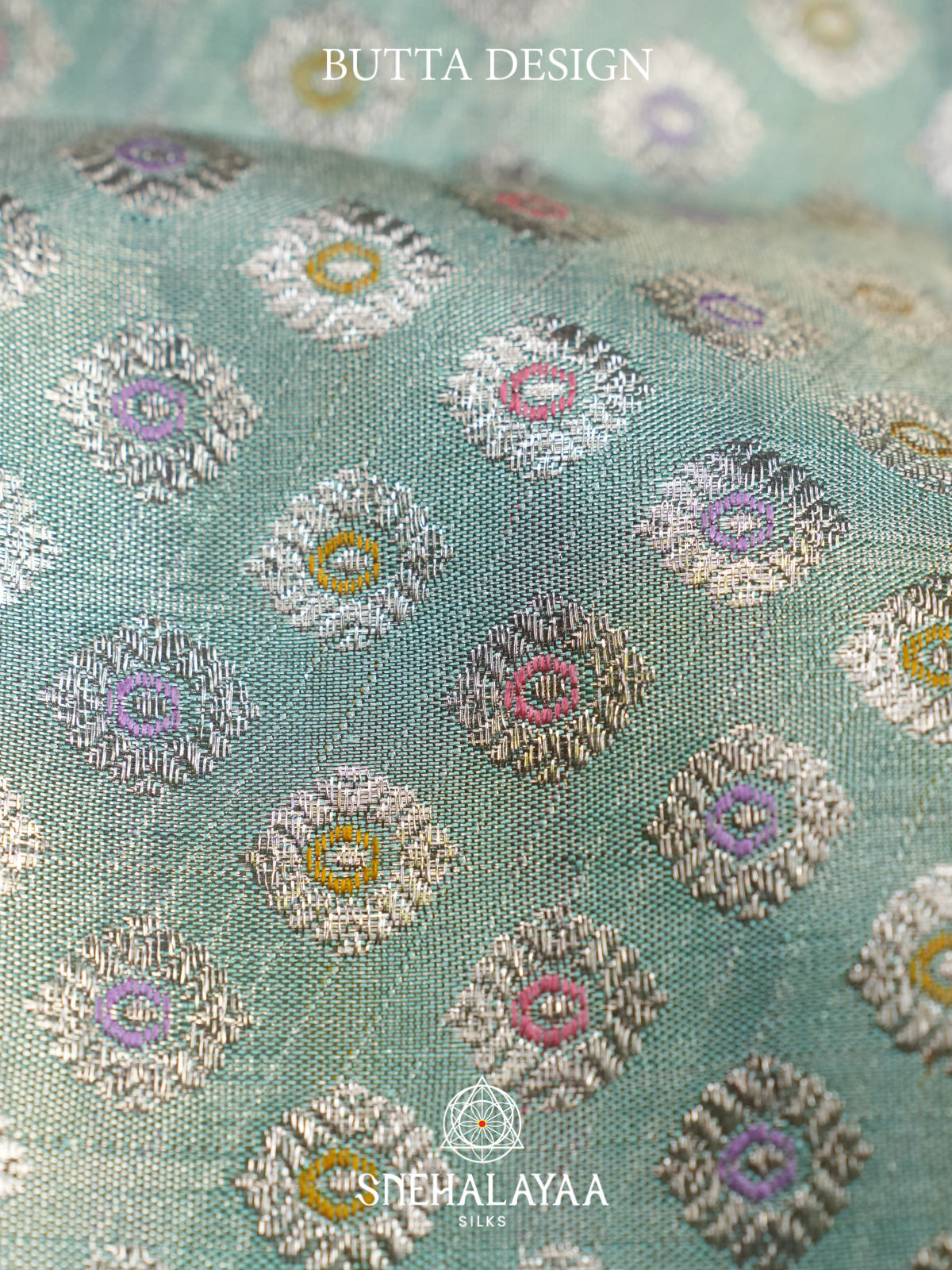 Mint Green Kanjivaram Silk Saree