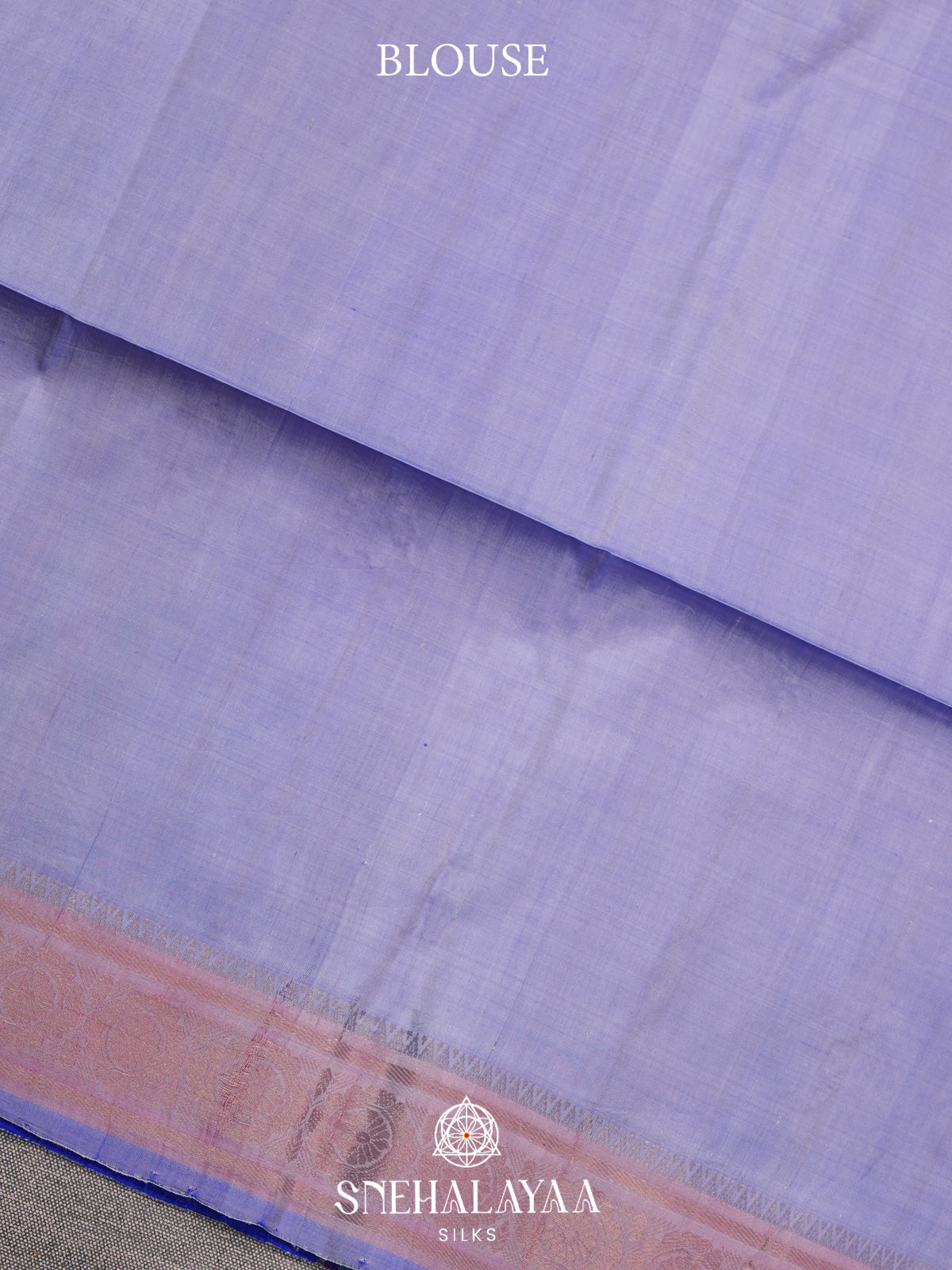 Royal Blue Behrampuri Silk Saree