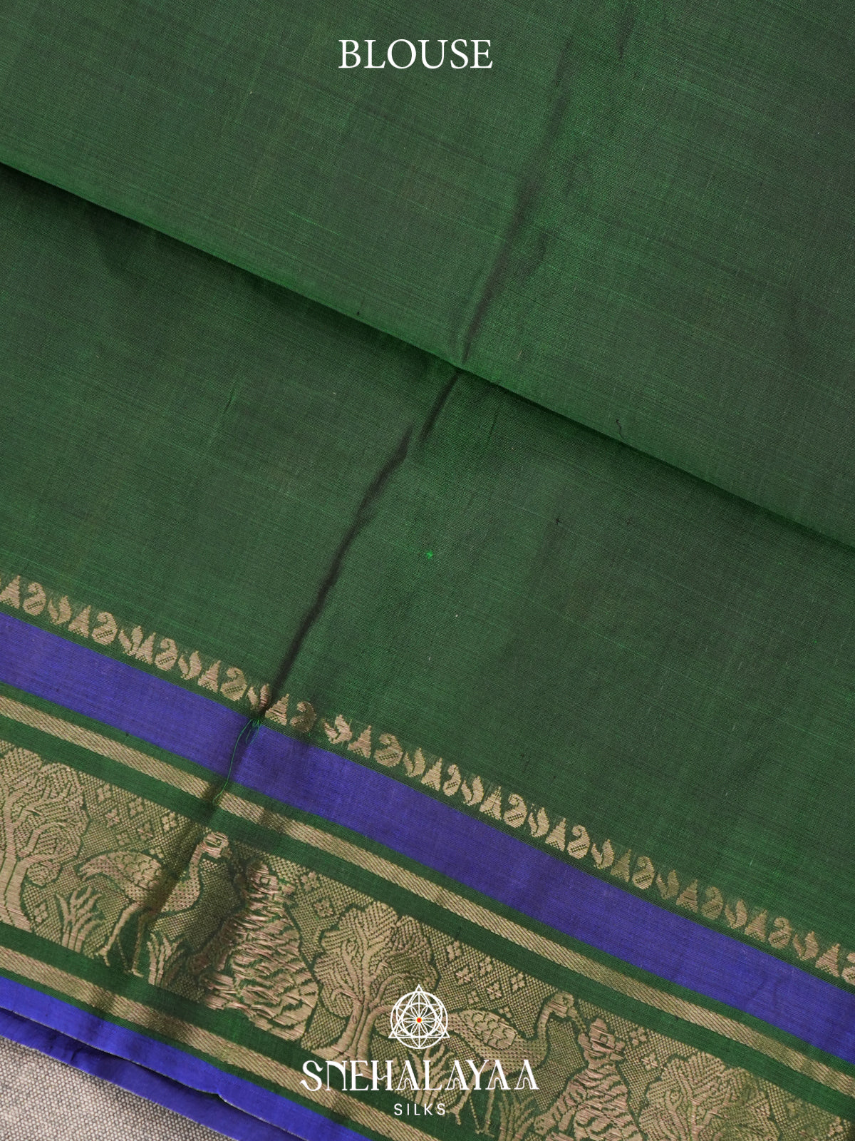 Pale Green Behrampuri Silk Saree
