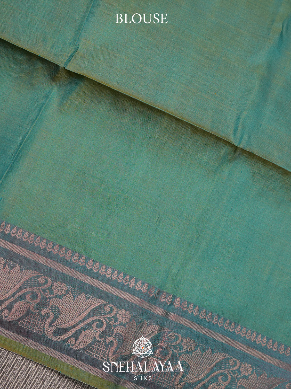 Orange Behrampuri Silk Saree