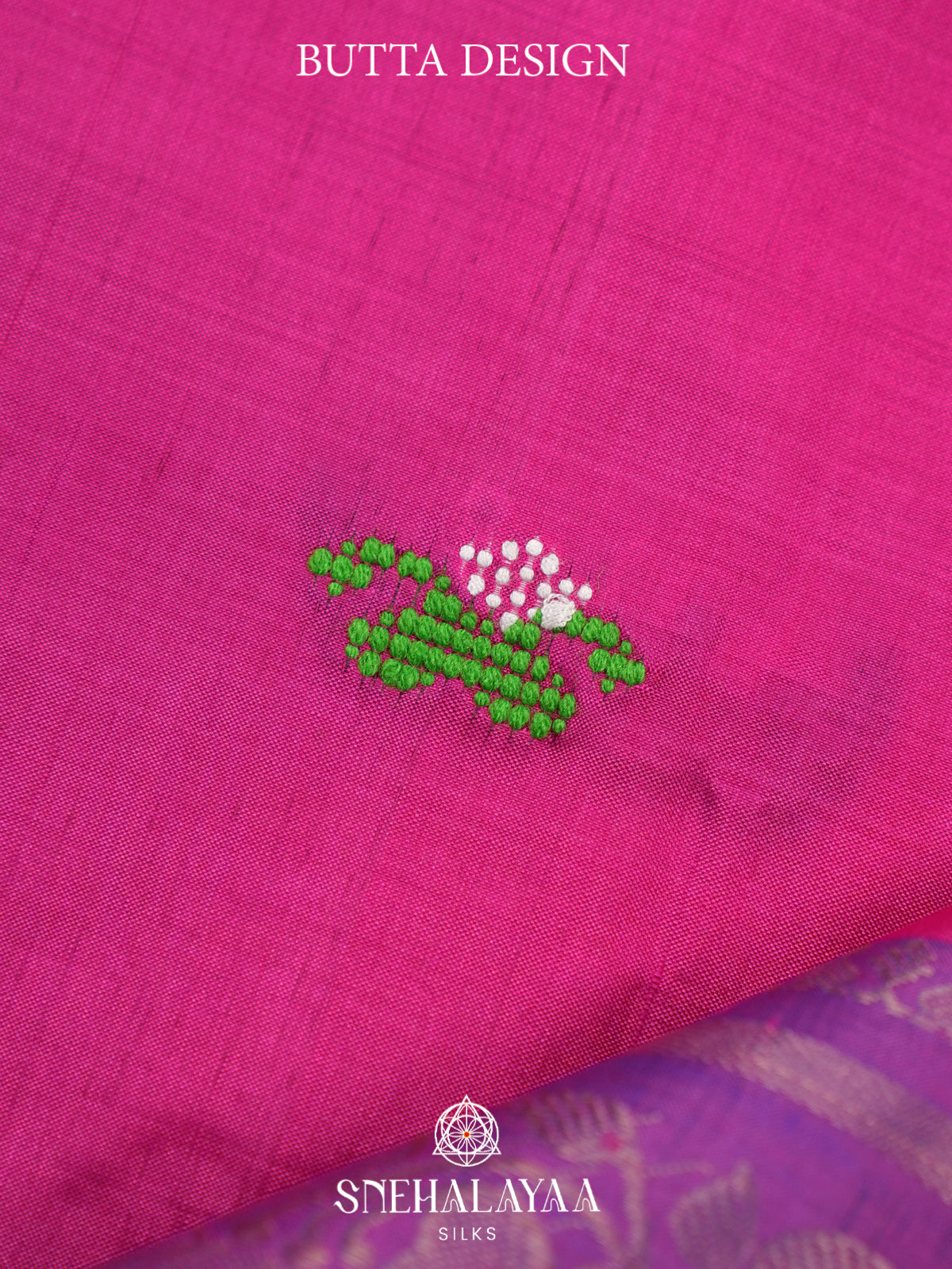 Pink Behrampuri Silk Saree