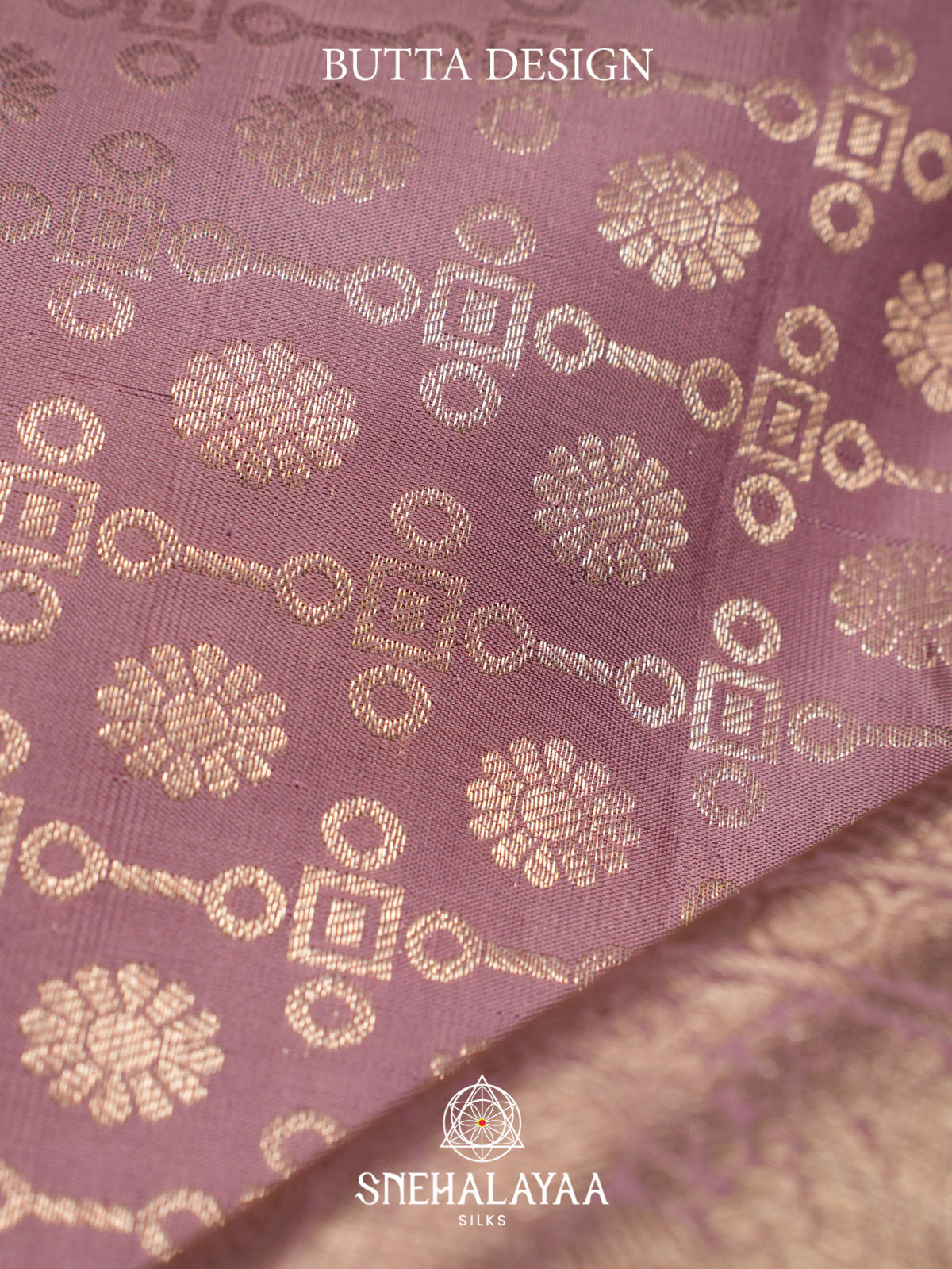 Mauve Purple Kanjivaram Silk Saree