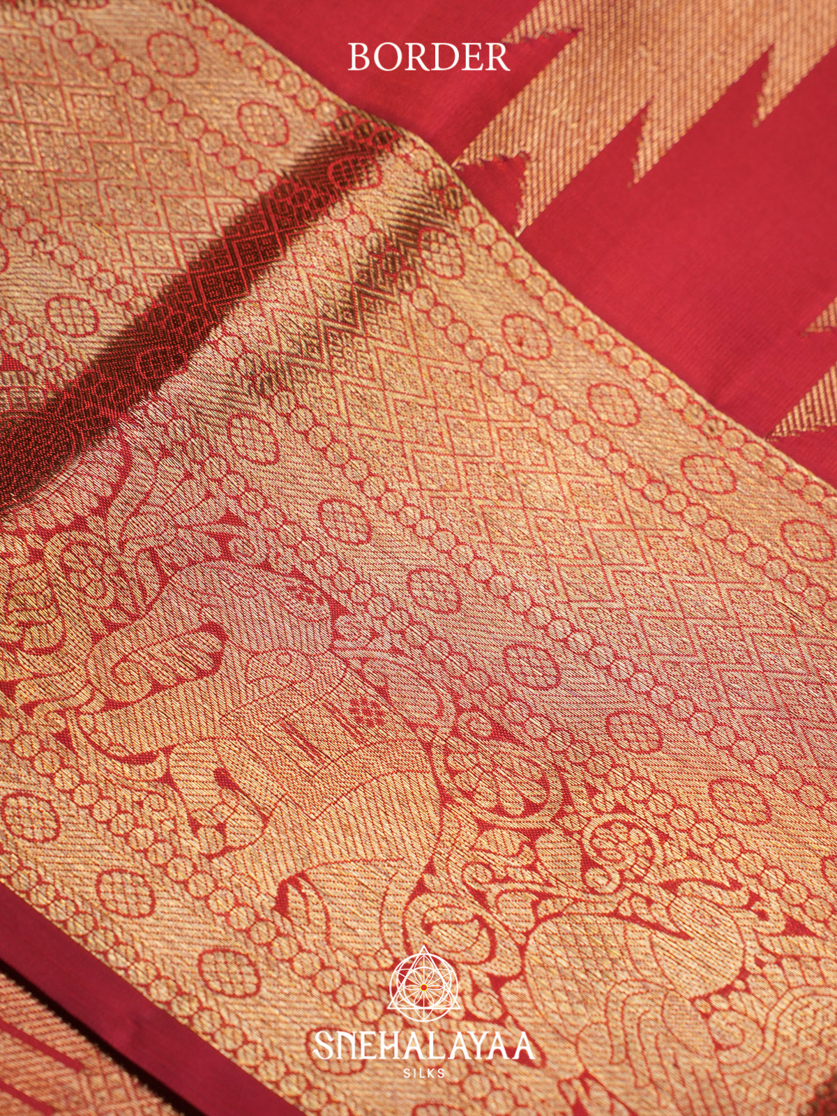 Maroon Kanjivaram Silk Saree