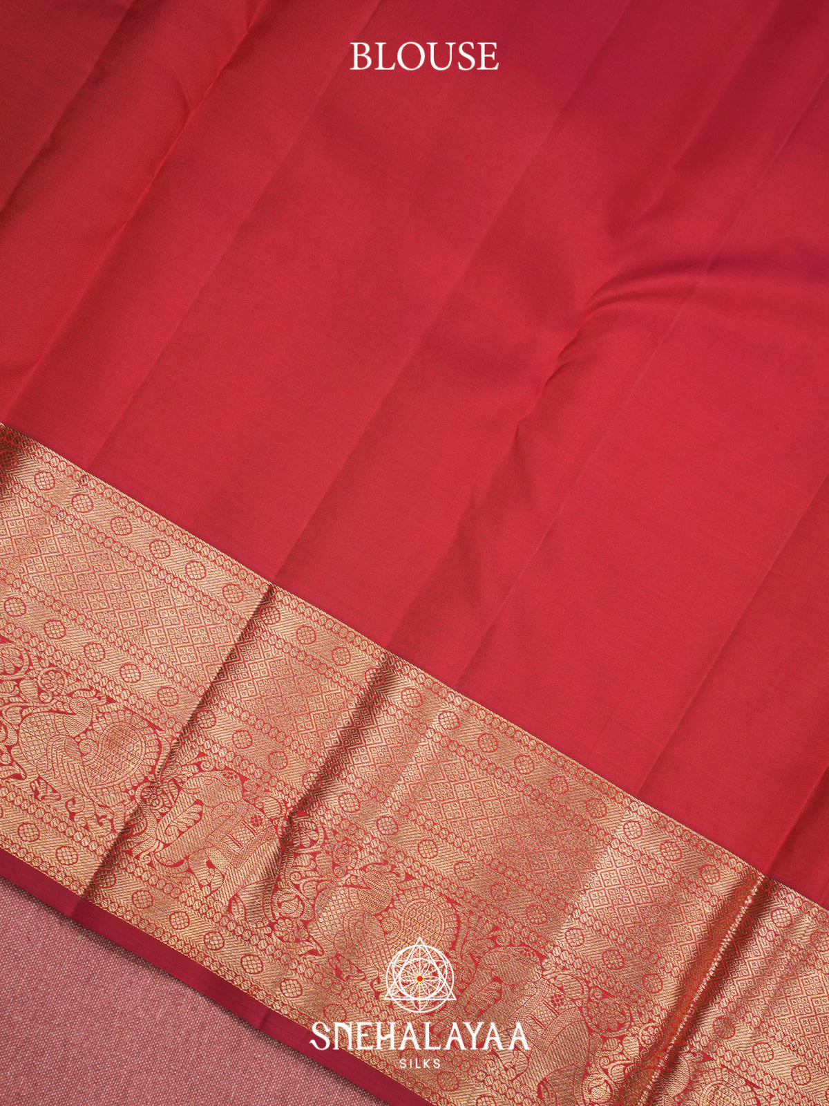 Maroon Kanjivaram Silk Saree