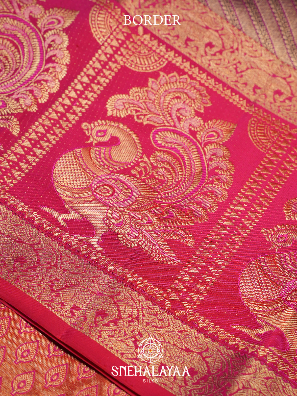 Brown Kanjivaram Silk Saree