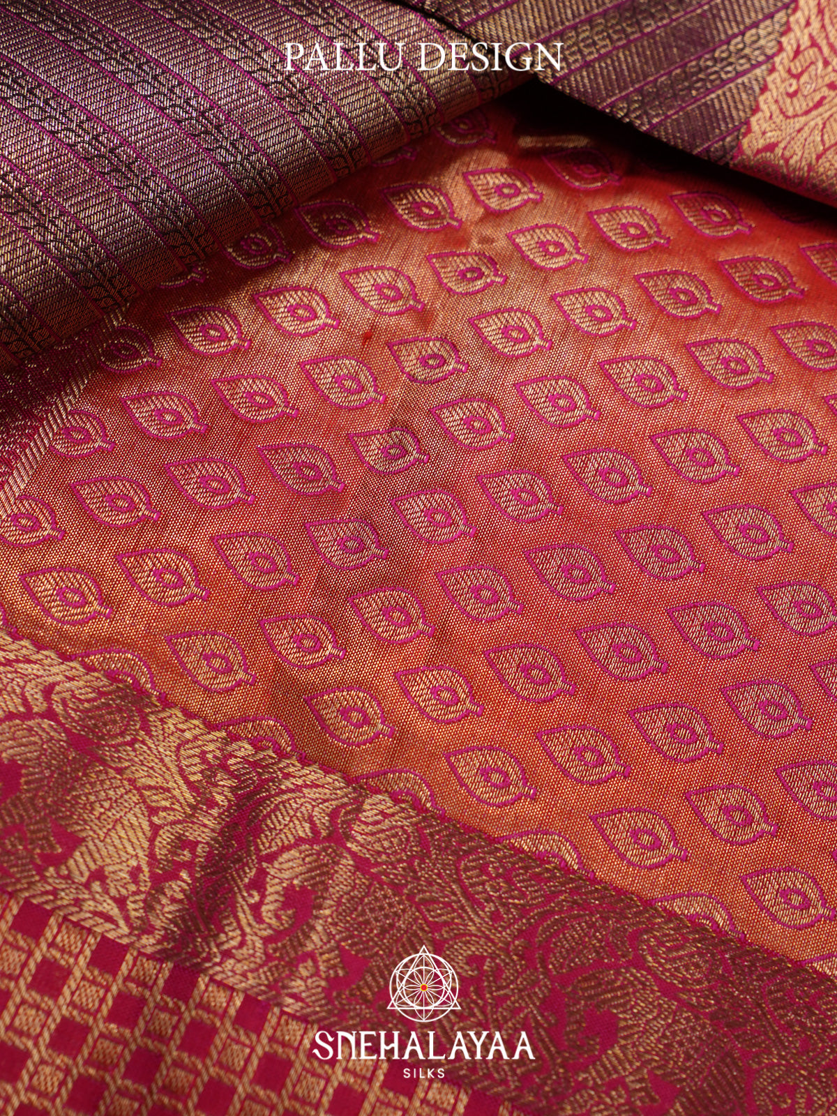 Brown Kanjivaram Silk Saree