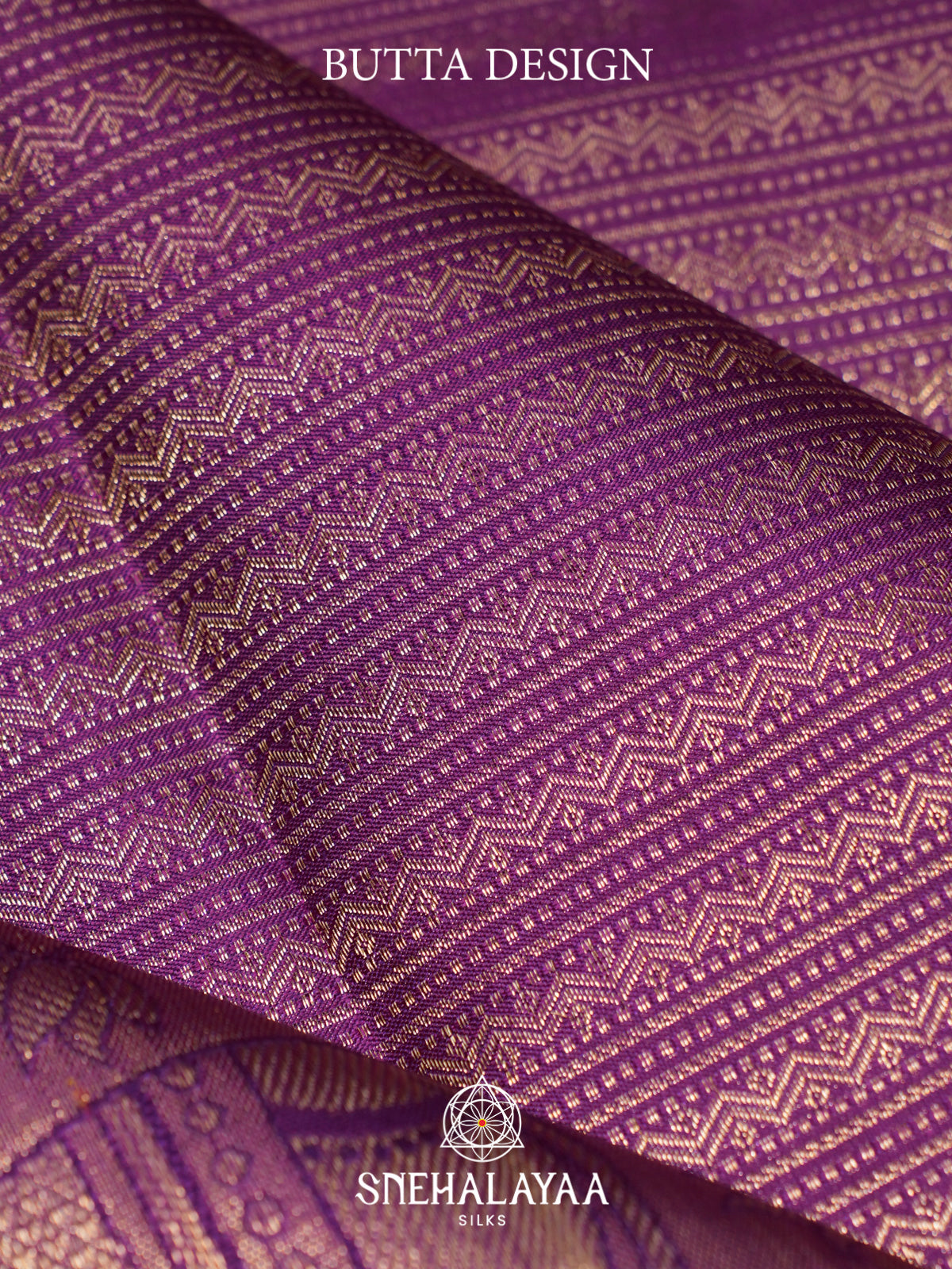 Purple Kanjivaram Silk Saree
