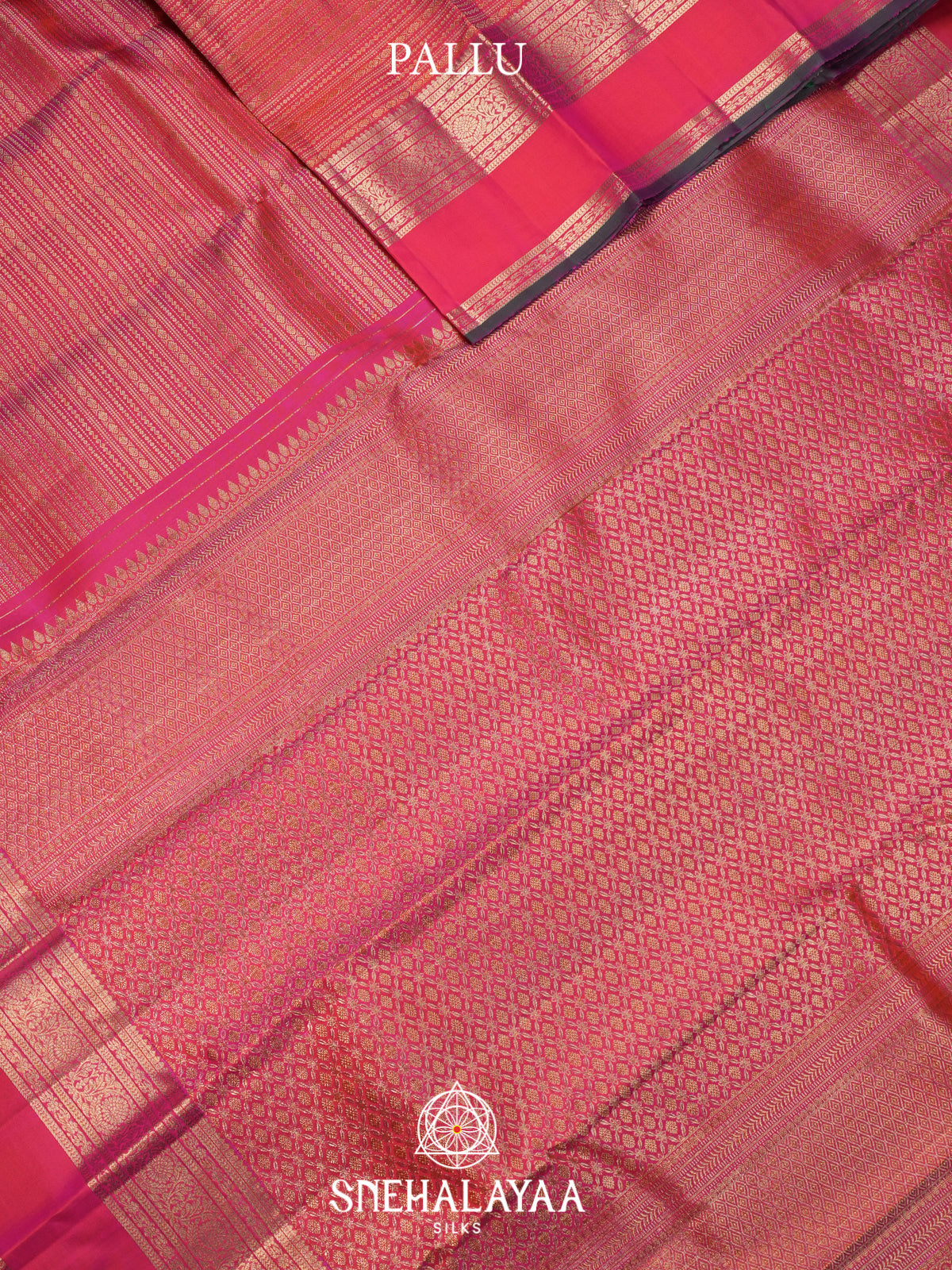 Pink Kanjivaram Silk Saree
