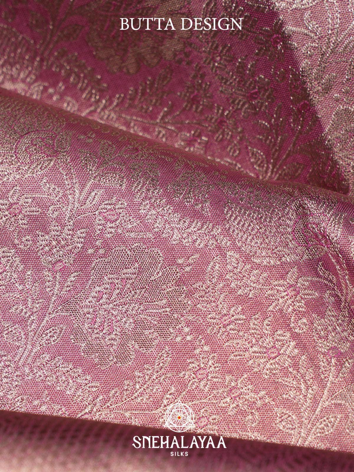 Dusty Pink Kanjivaram Silk Saree