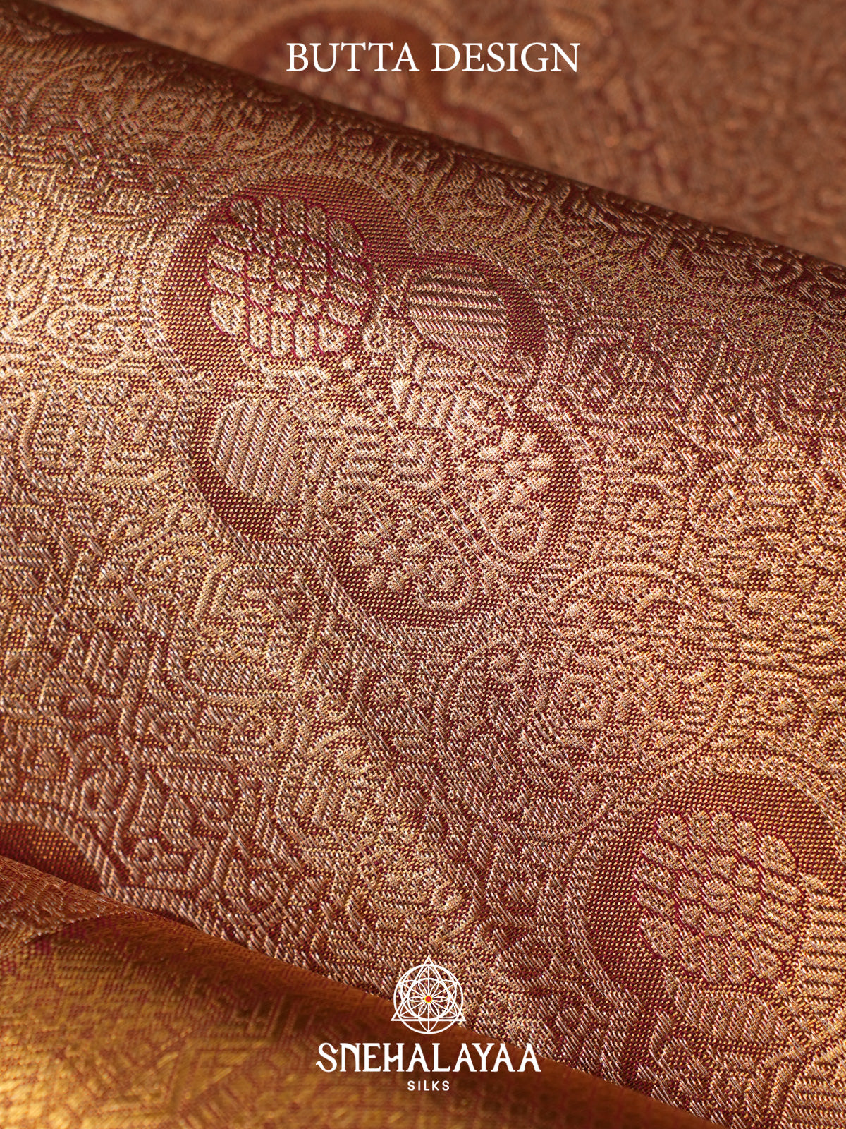 Gold Kanjivaram Silk Saree