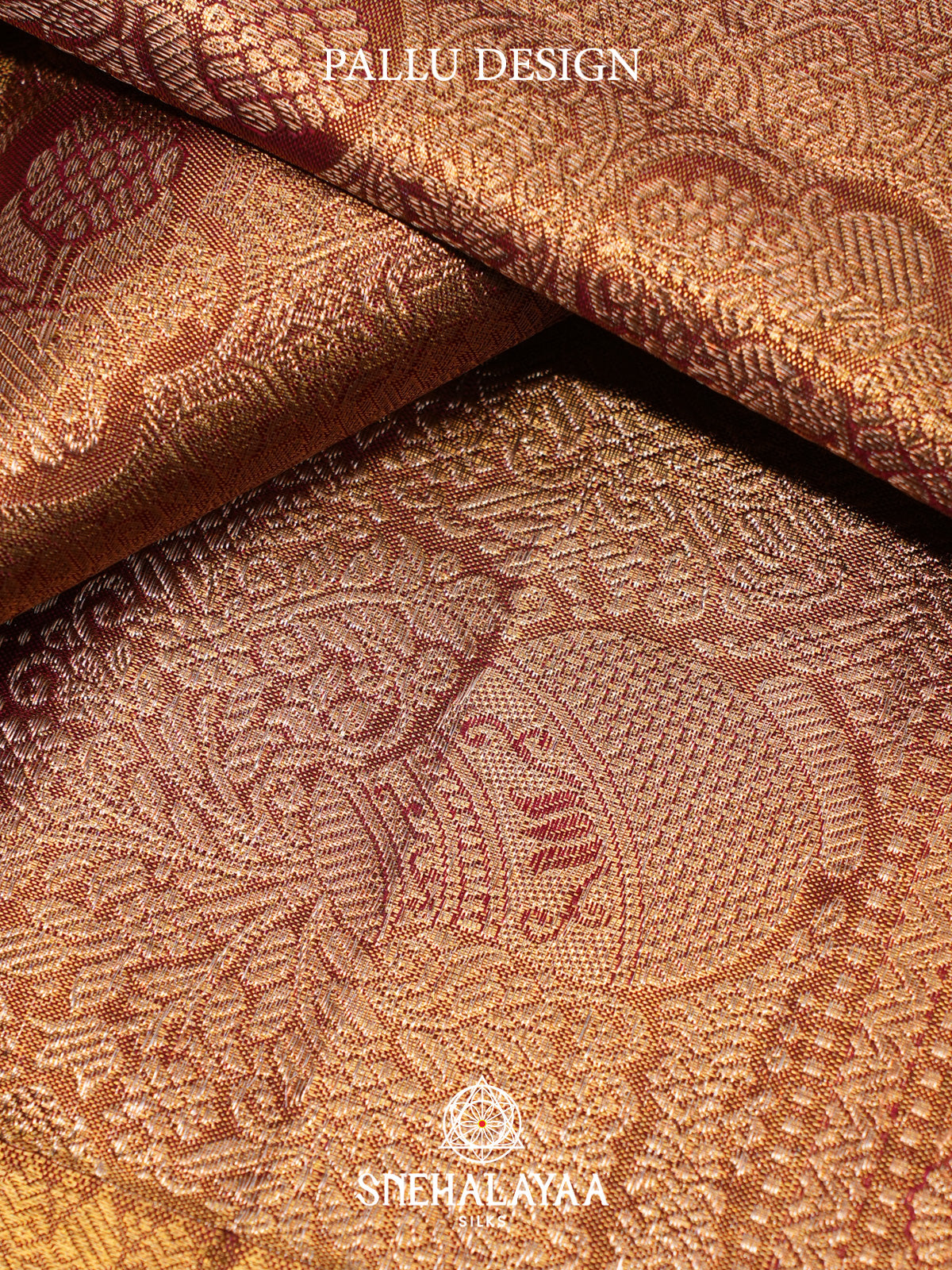 Gold Kanjivaram Silk Saree