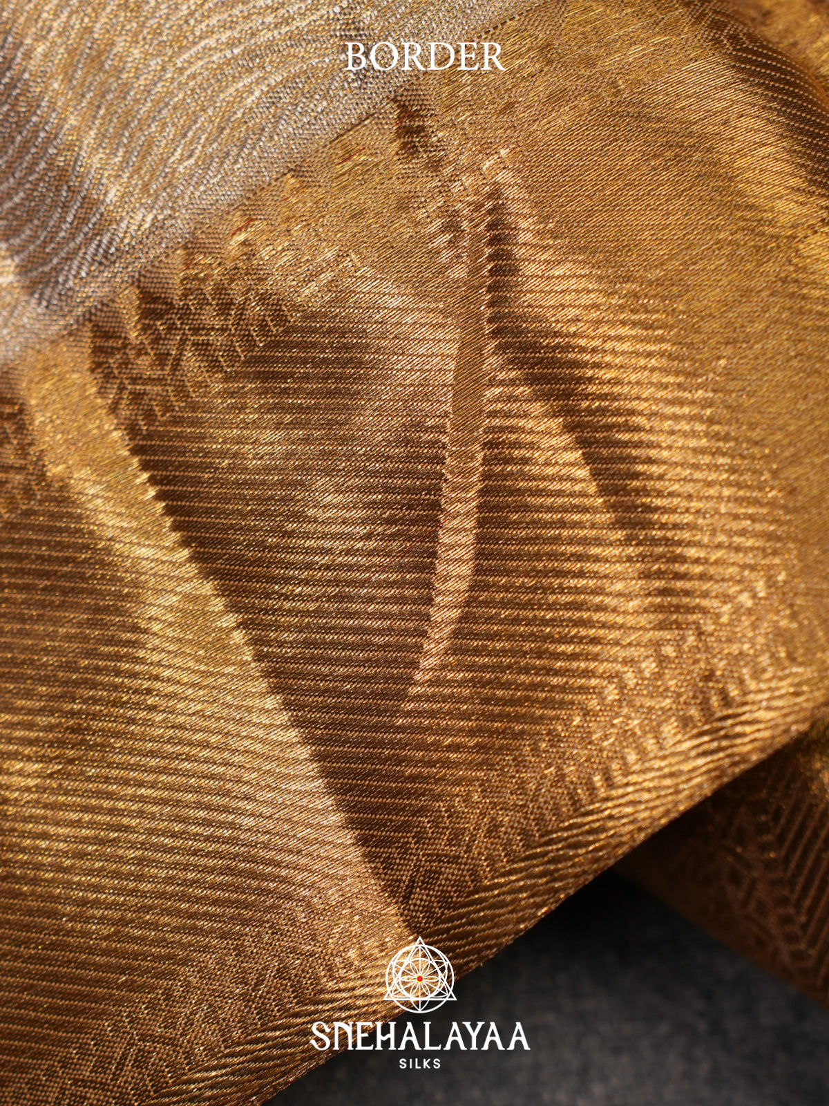 Gold Kanjivaram Silk Saree