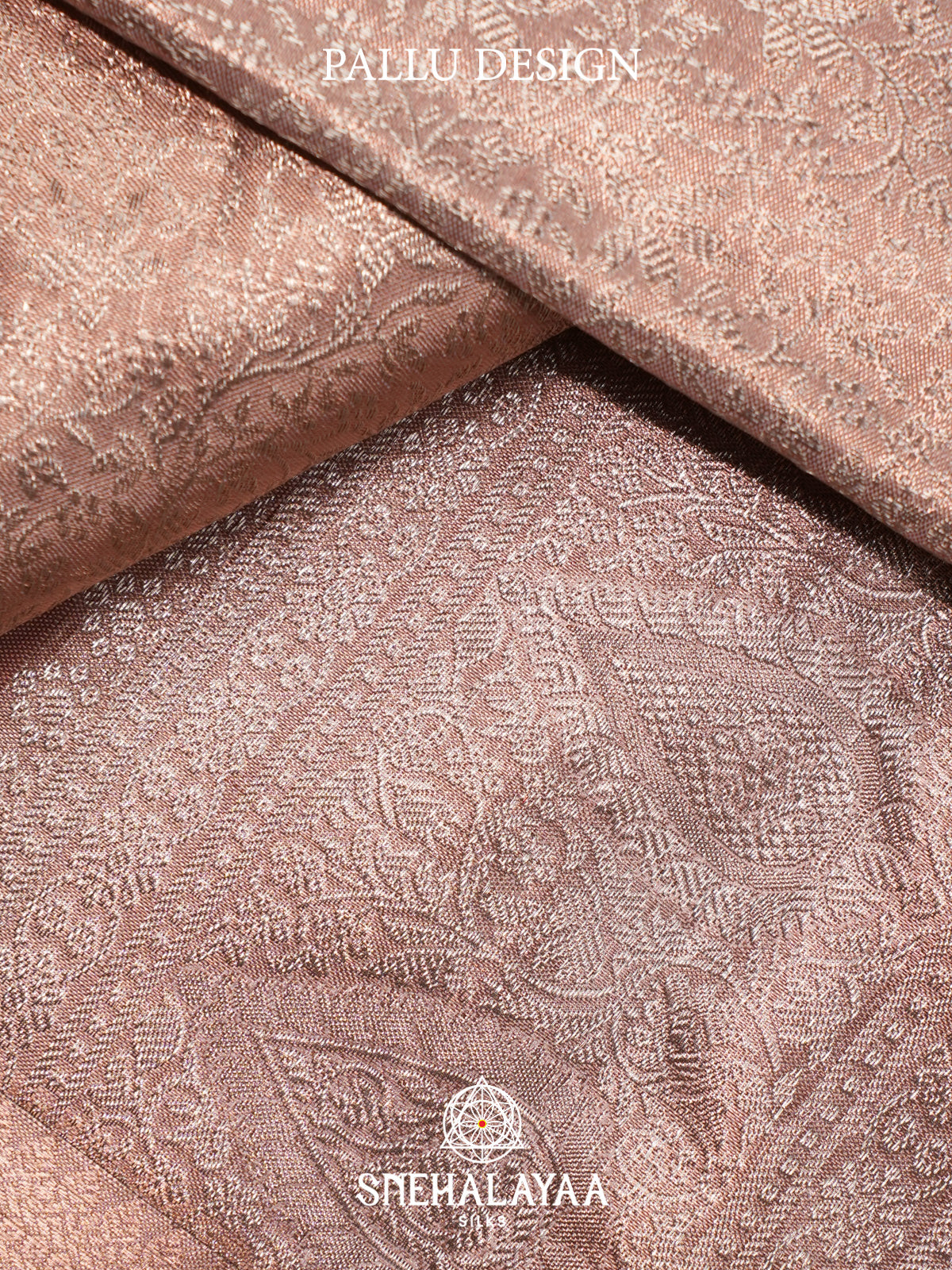 Beige Gold Kanjivaram Silk Saree