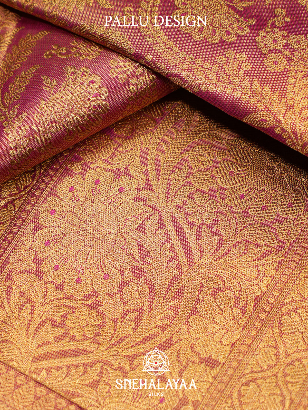 Maroon Kanjivaram Silk Saree
