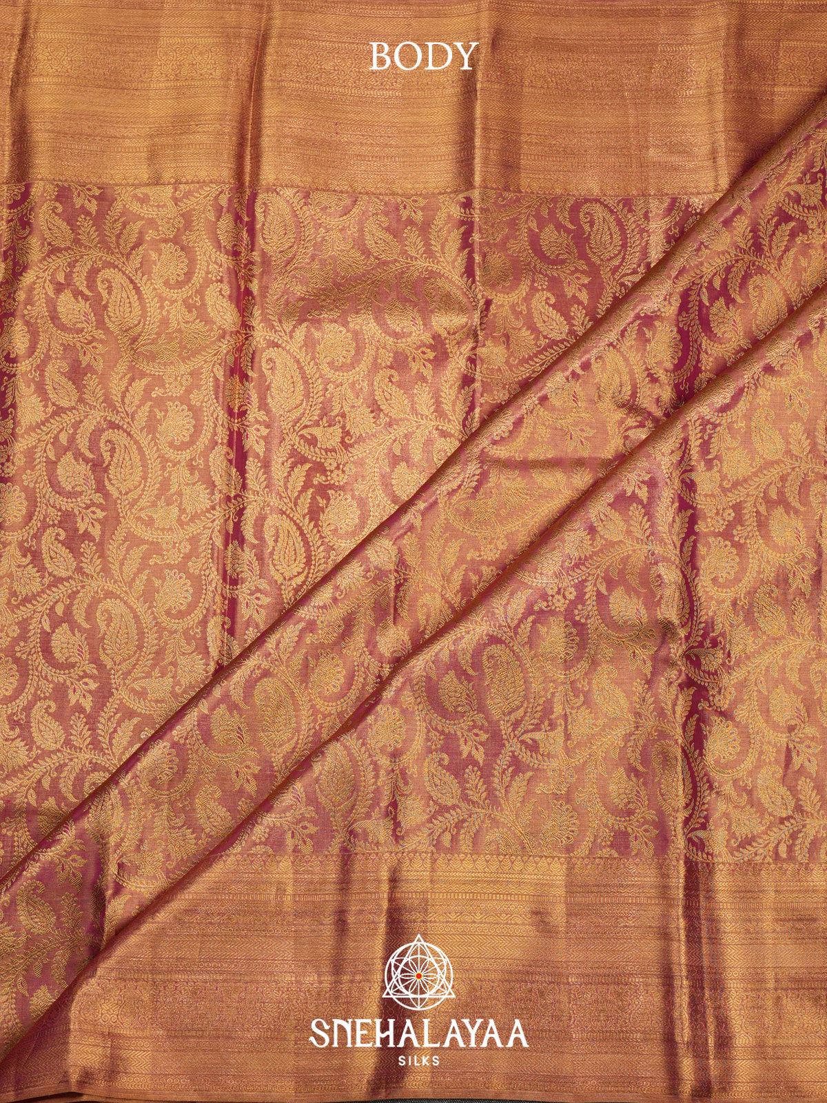 Maroon Kanjivaram Silk Saree