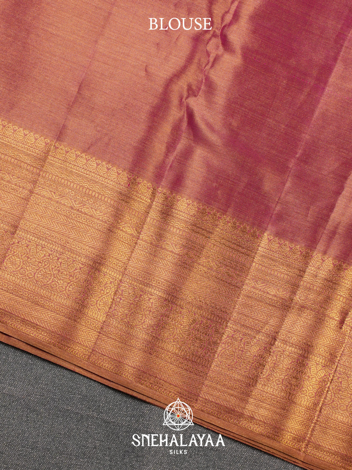 Maroon Kanjivaram Silk Saree